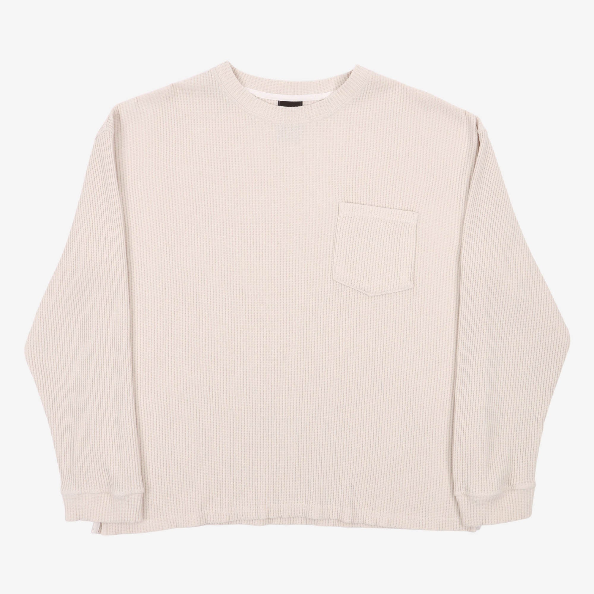 Oversized Waffle Pocket Tee