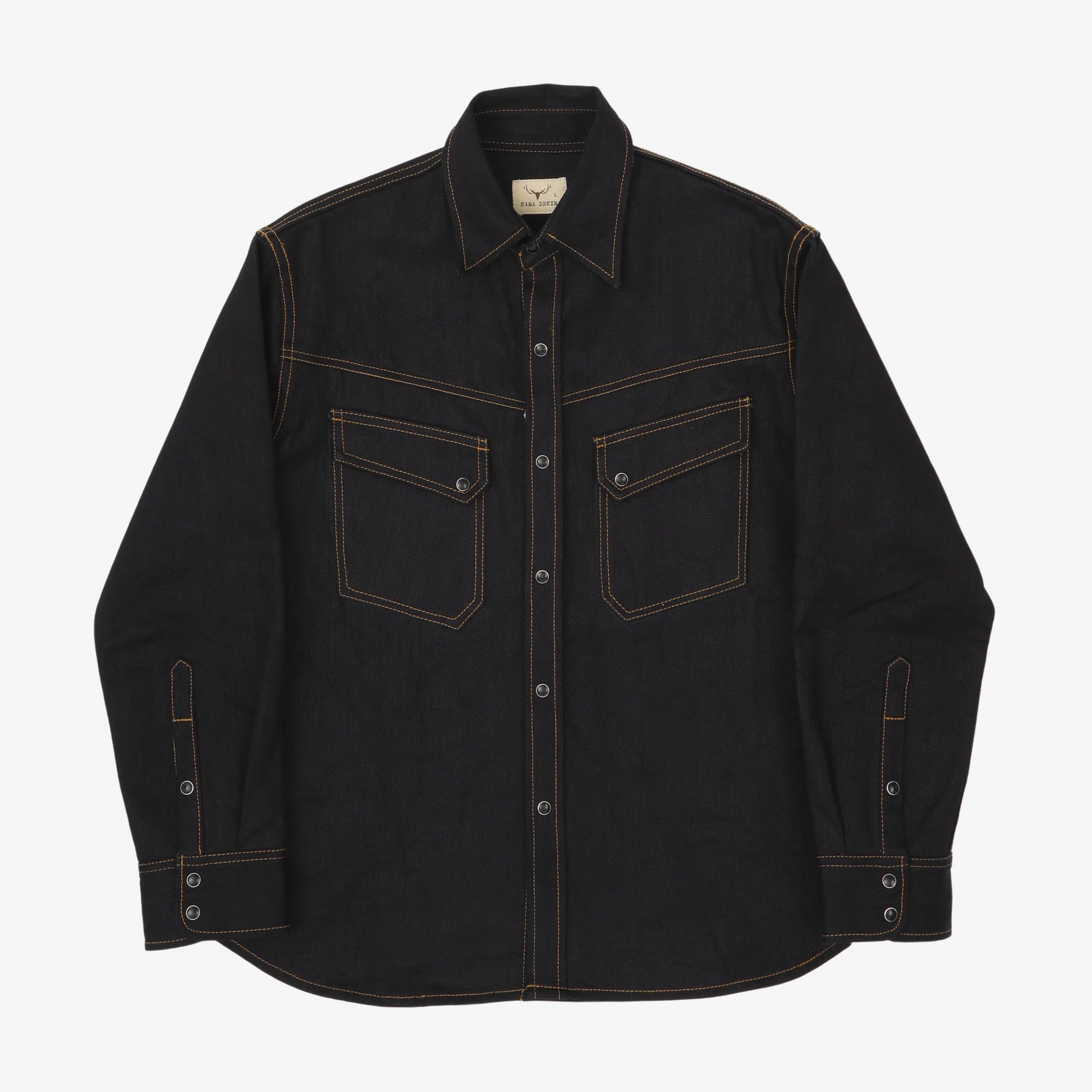 Selvedge Denim Western Shirt
