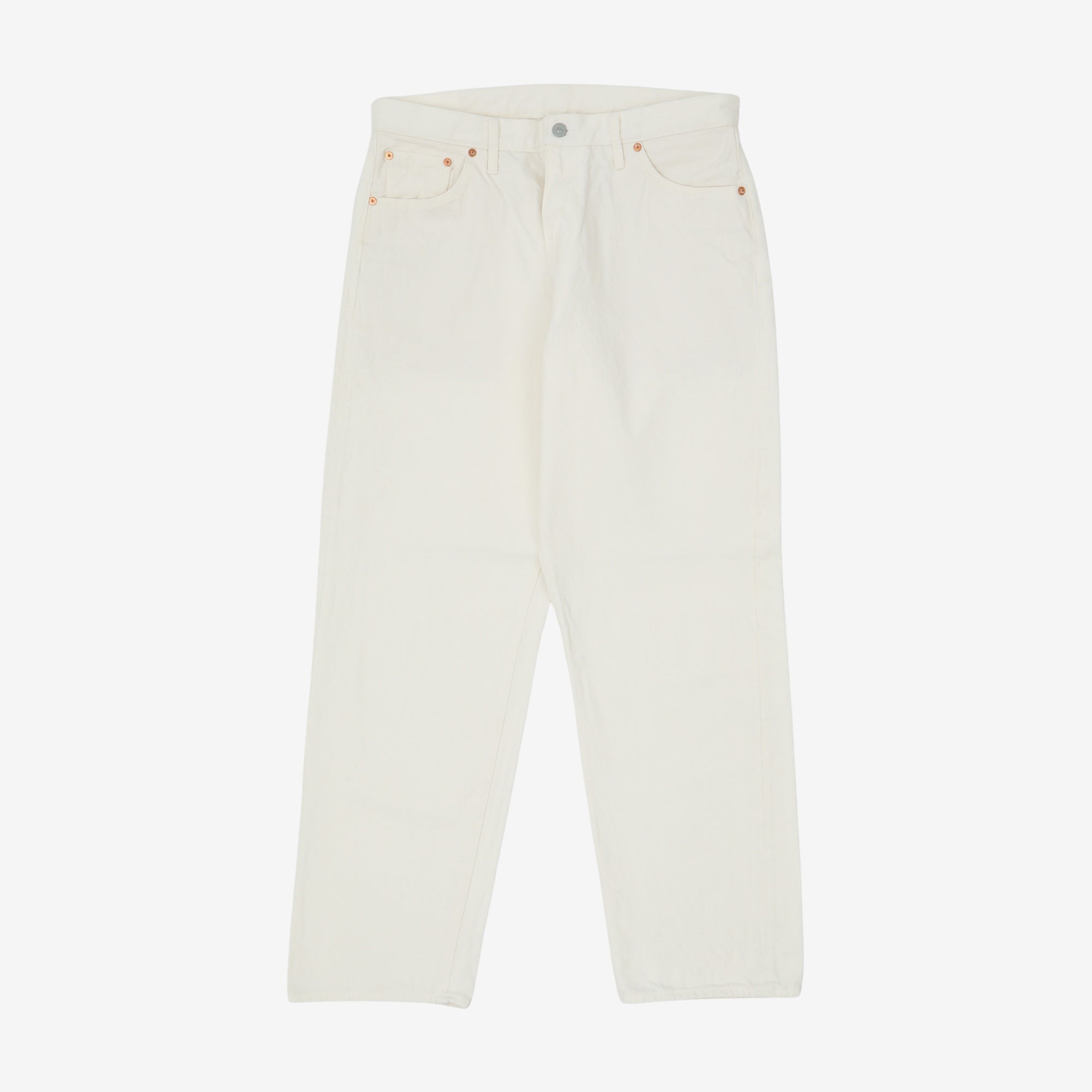5P Zipper Front Denim Pants (34W X 31L)