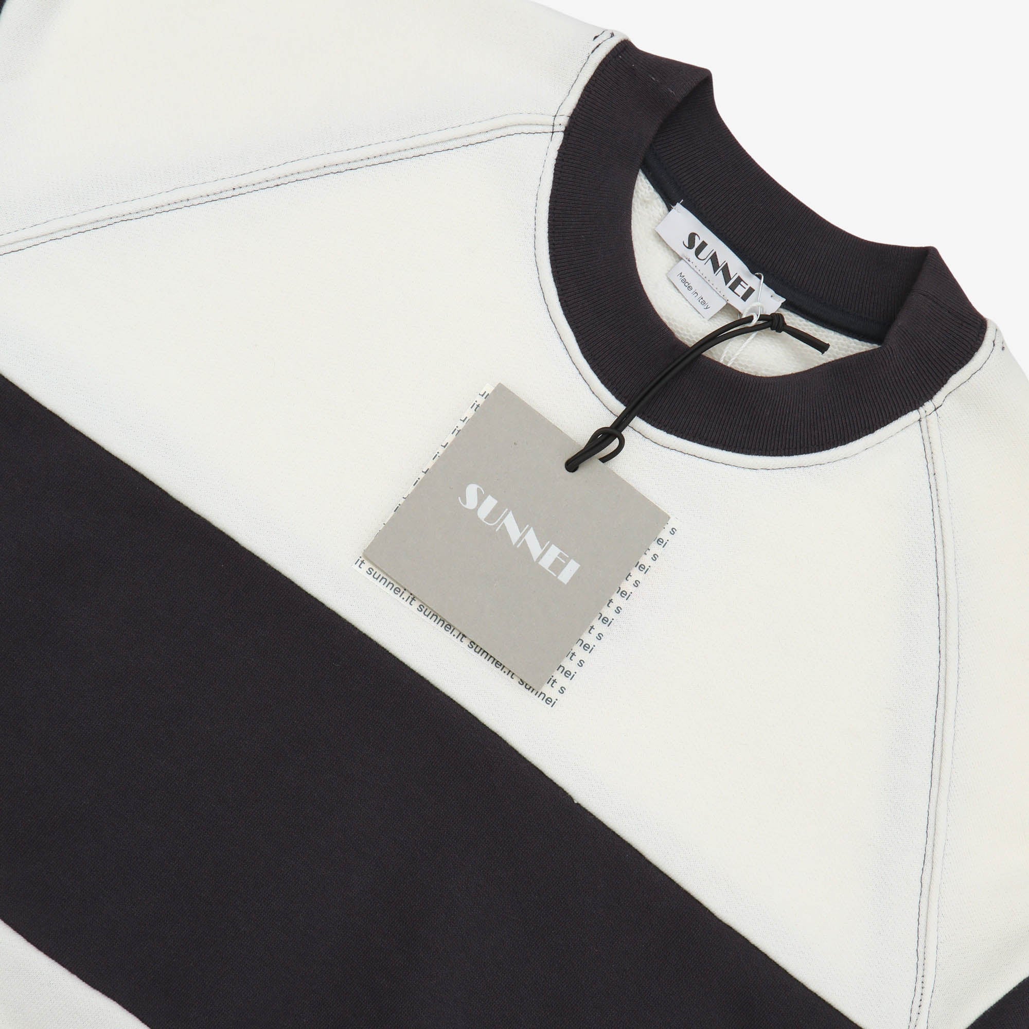 Striped Crewneck Sweatshirt