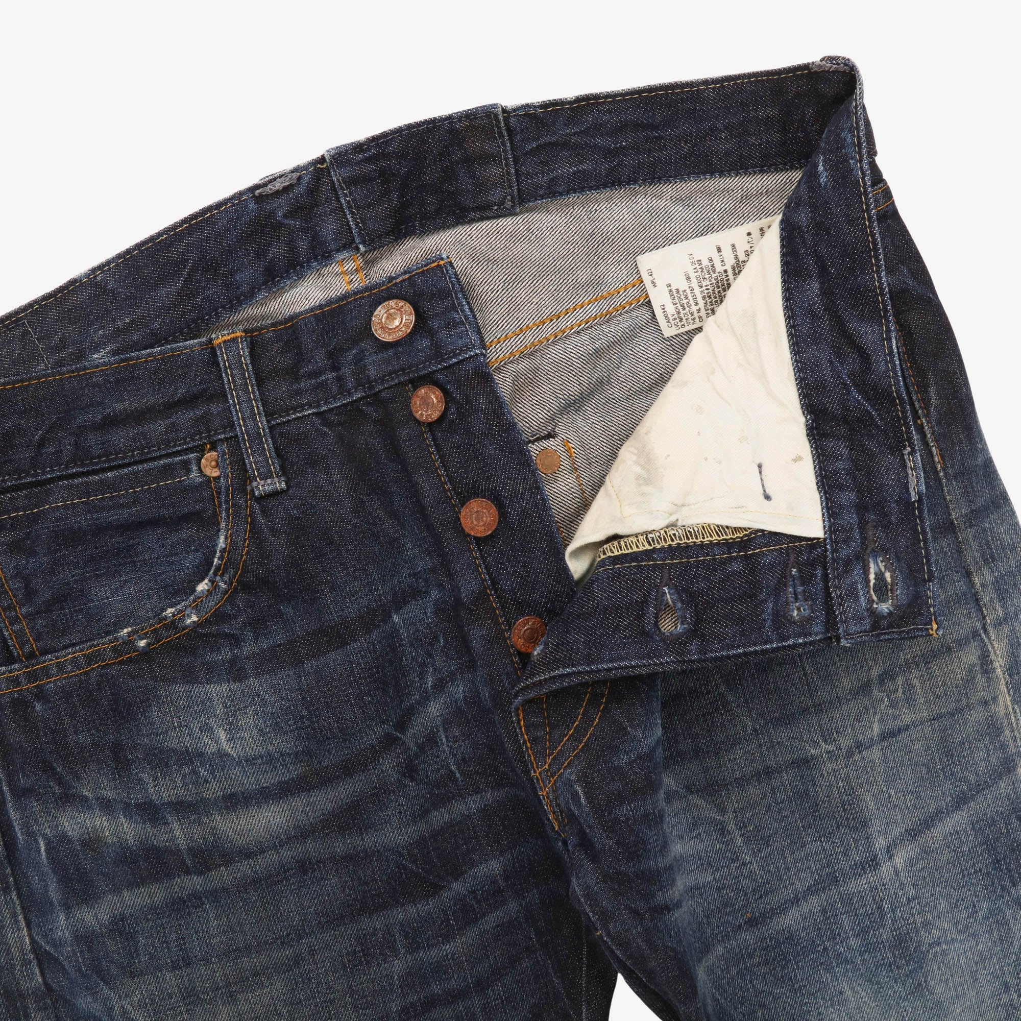 501XX Selvedge Denim (32W X 31L)