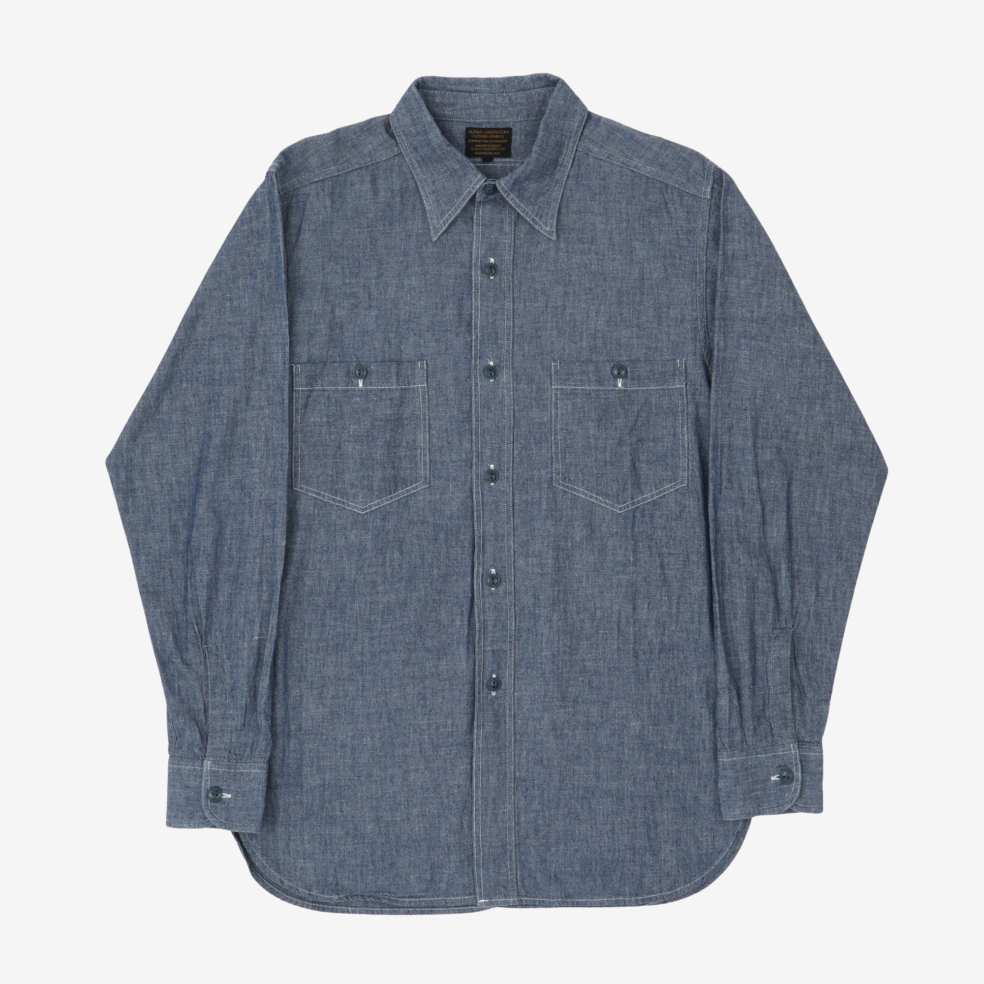 Selvedge Chambray Work Shirt