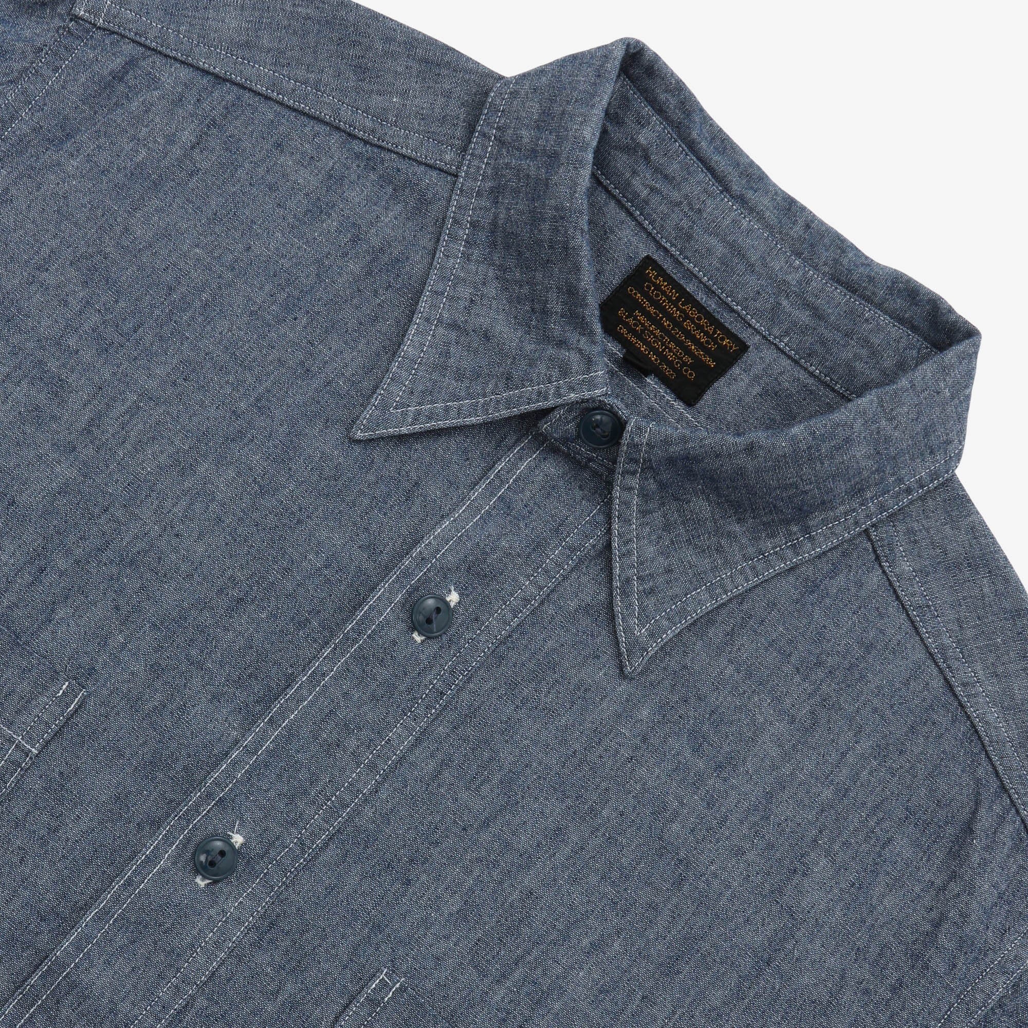 Selvedge Chambray Work Shirt