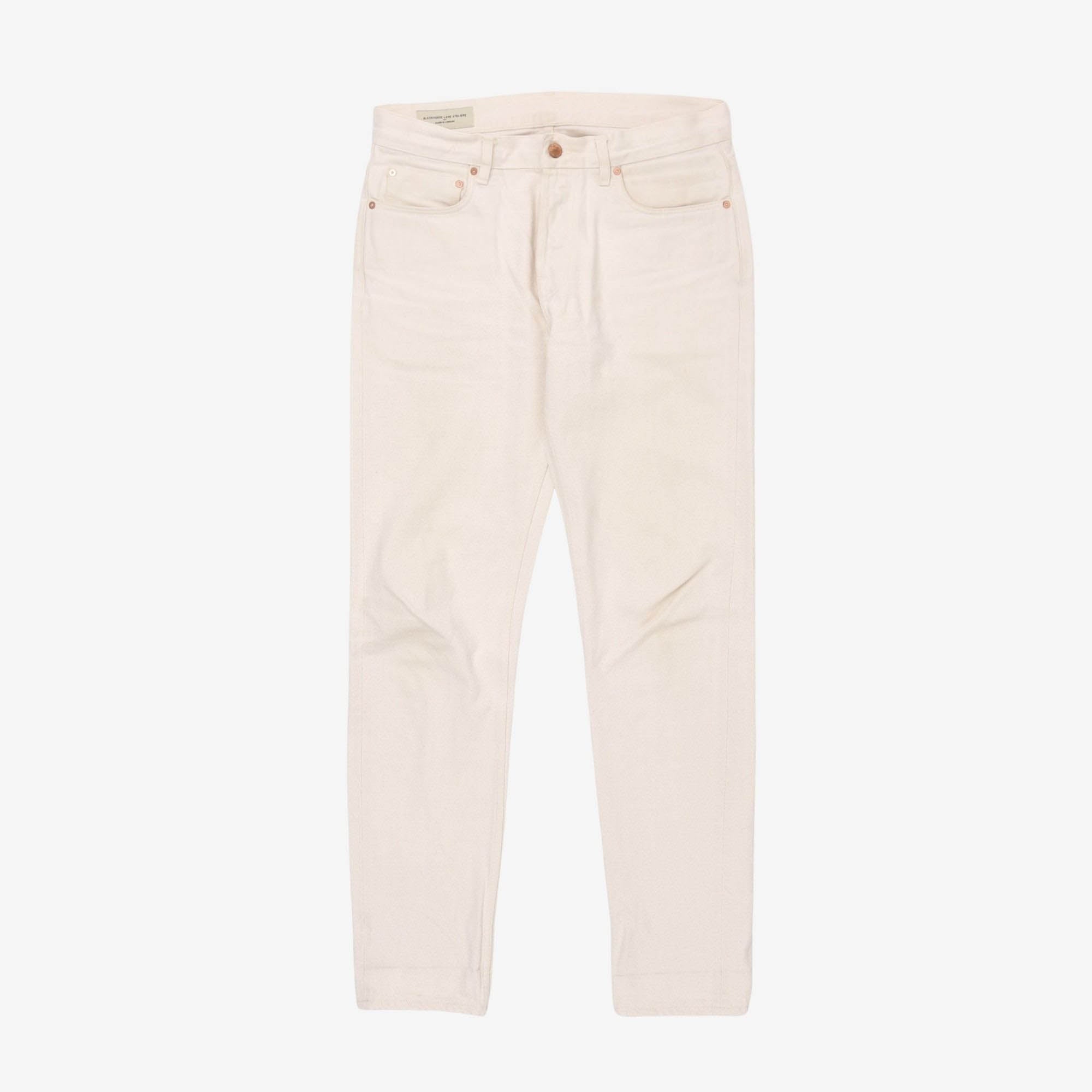 E5 Relaxed Tapered Selvedge Denim (32W X 33L)