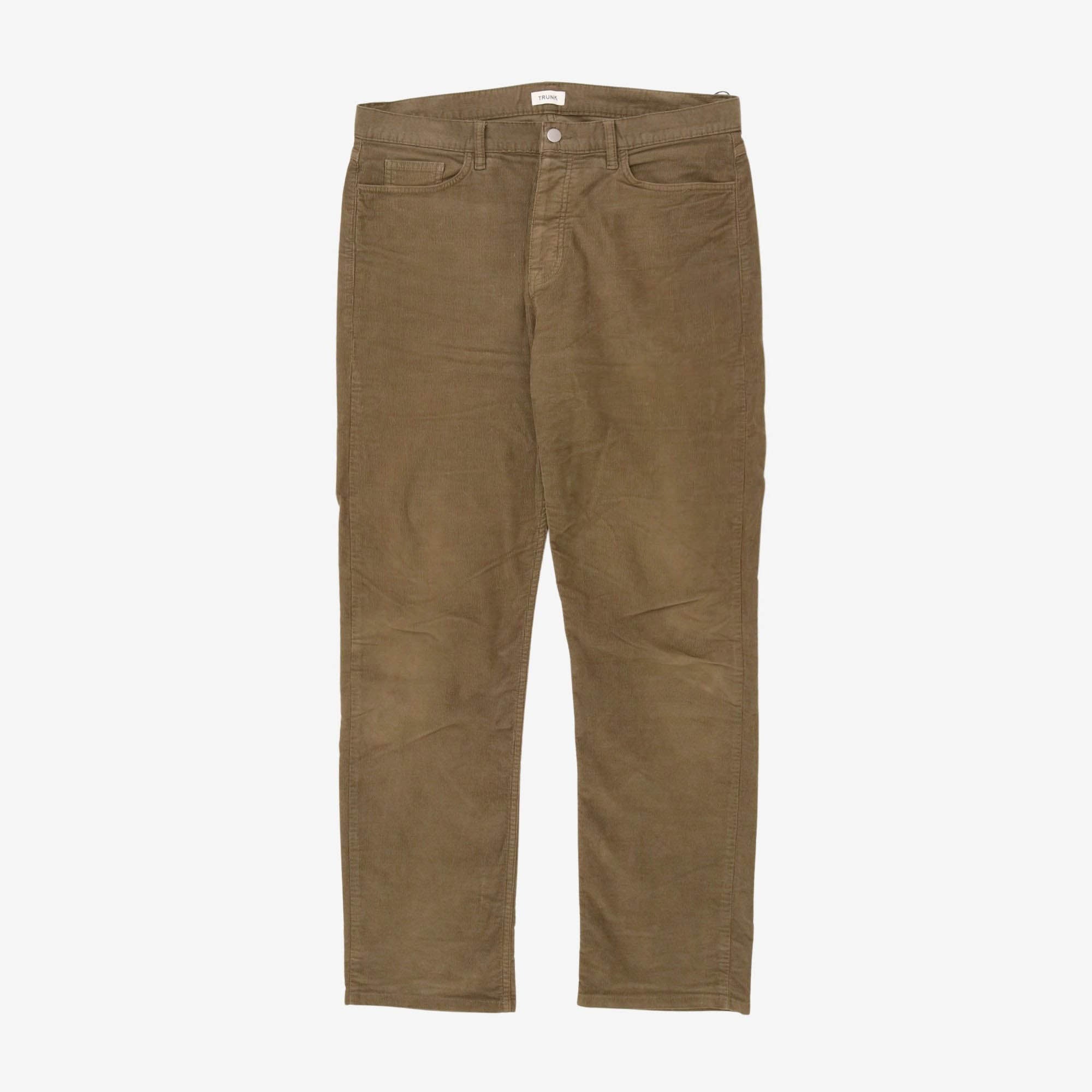 Five Pocket Corduroy Trousers (34W X 31L)