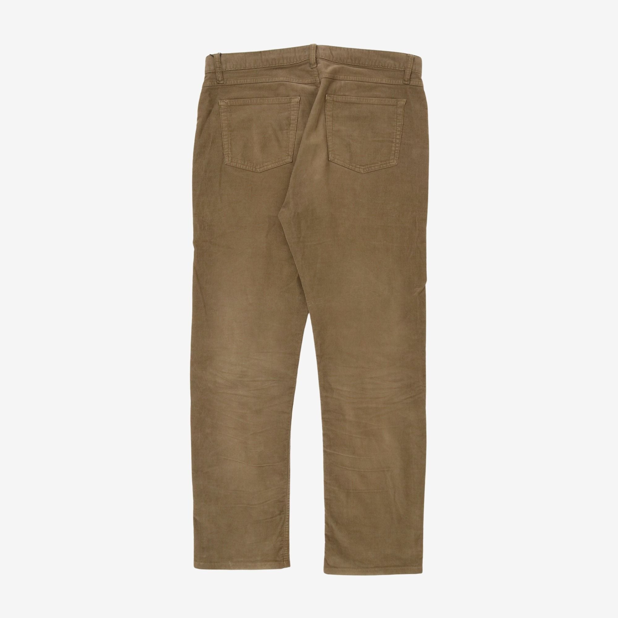 Five Pocket Corduroy Trousers (34W X 31L)