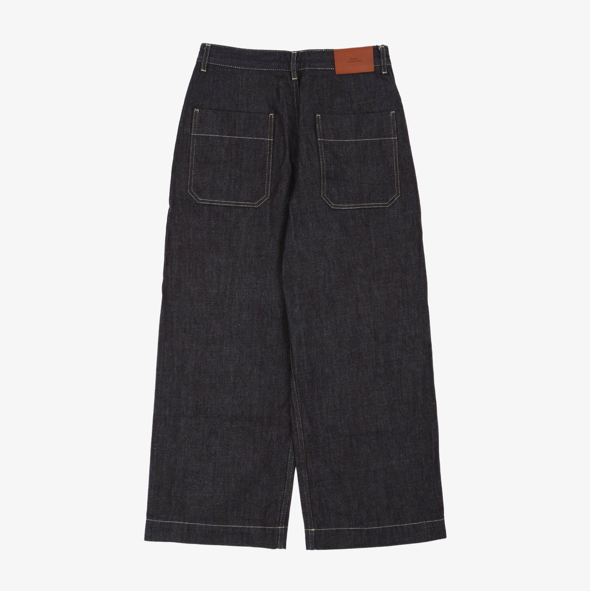 Selvedge Wide Leg Denim (32W X 28L)