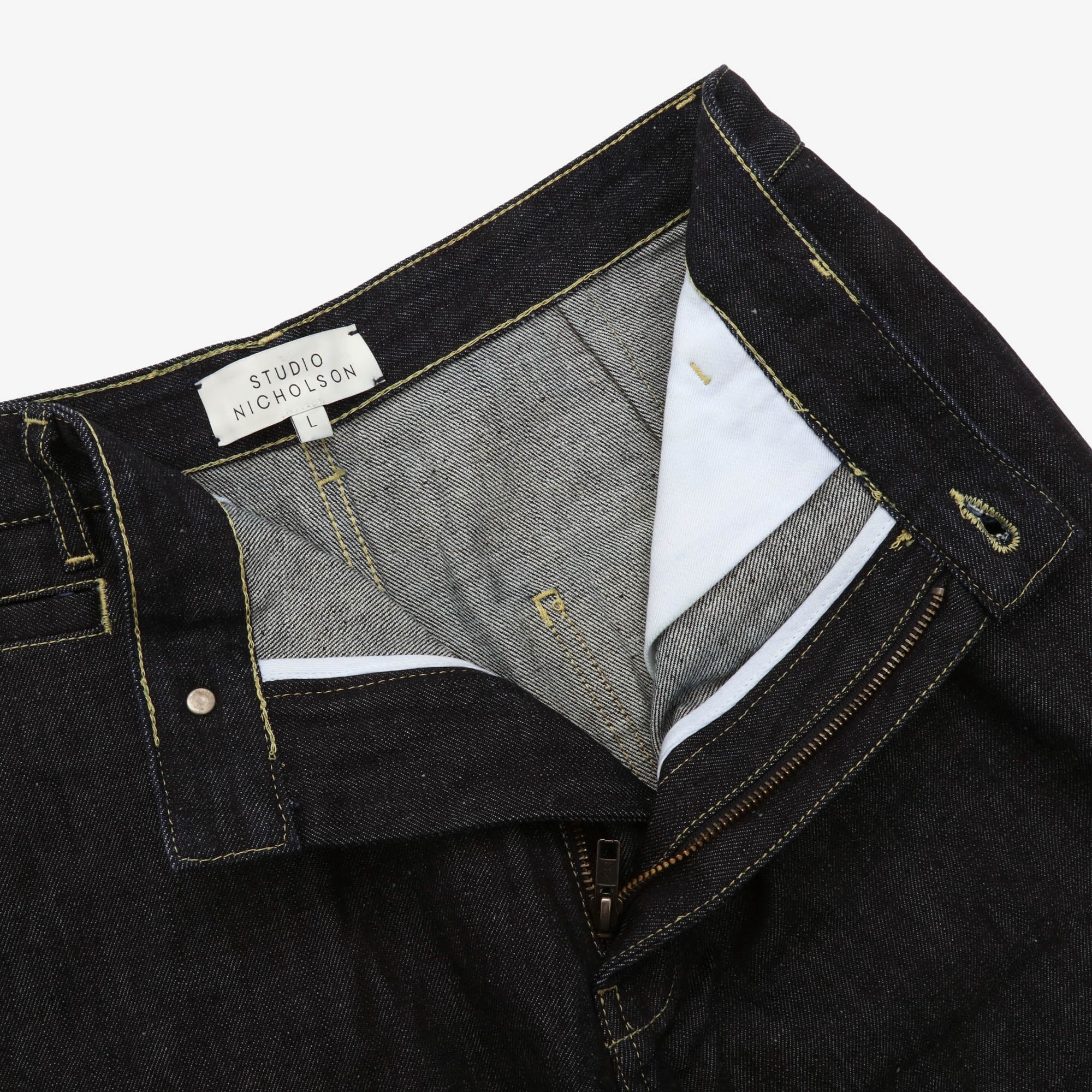 Selvedge Wide Leg Denim (32W X 28L)