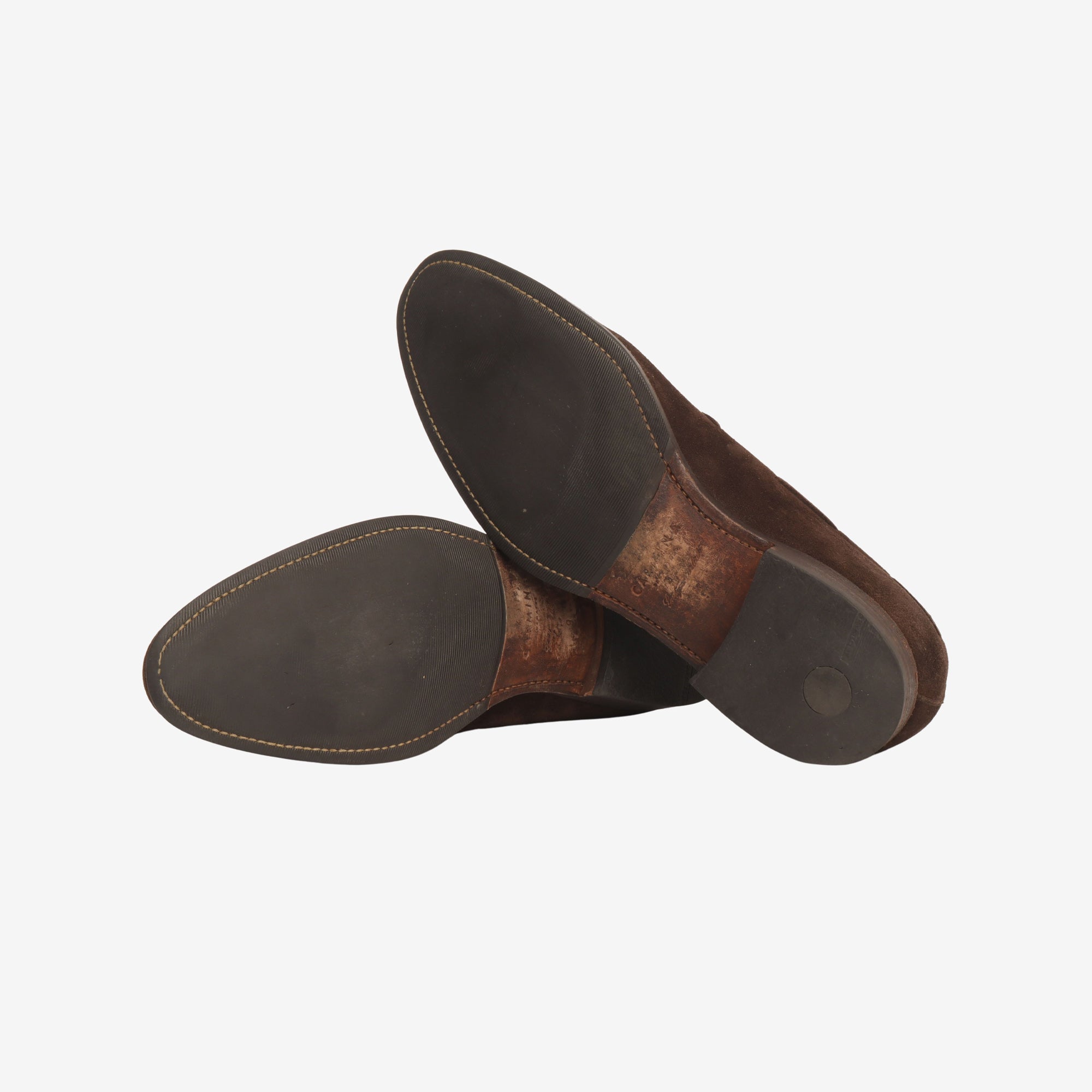 Suede Tassel Loafers