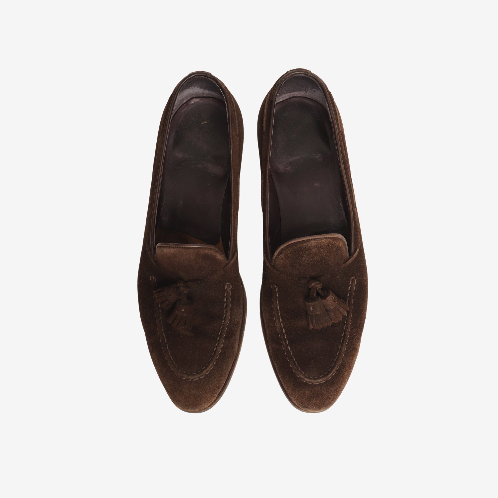 Suede Tassel Loafers