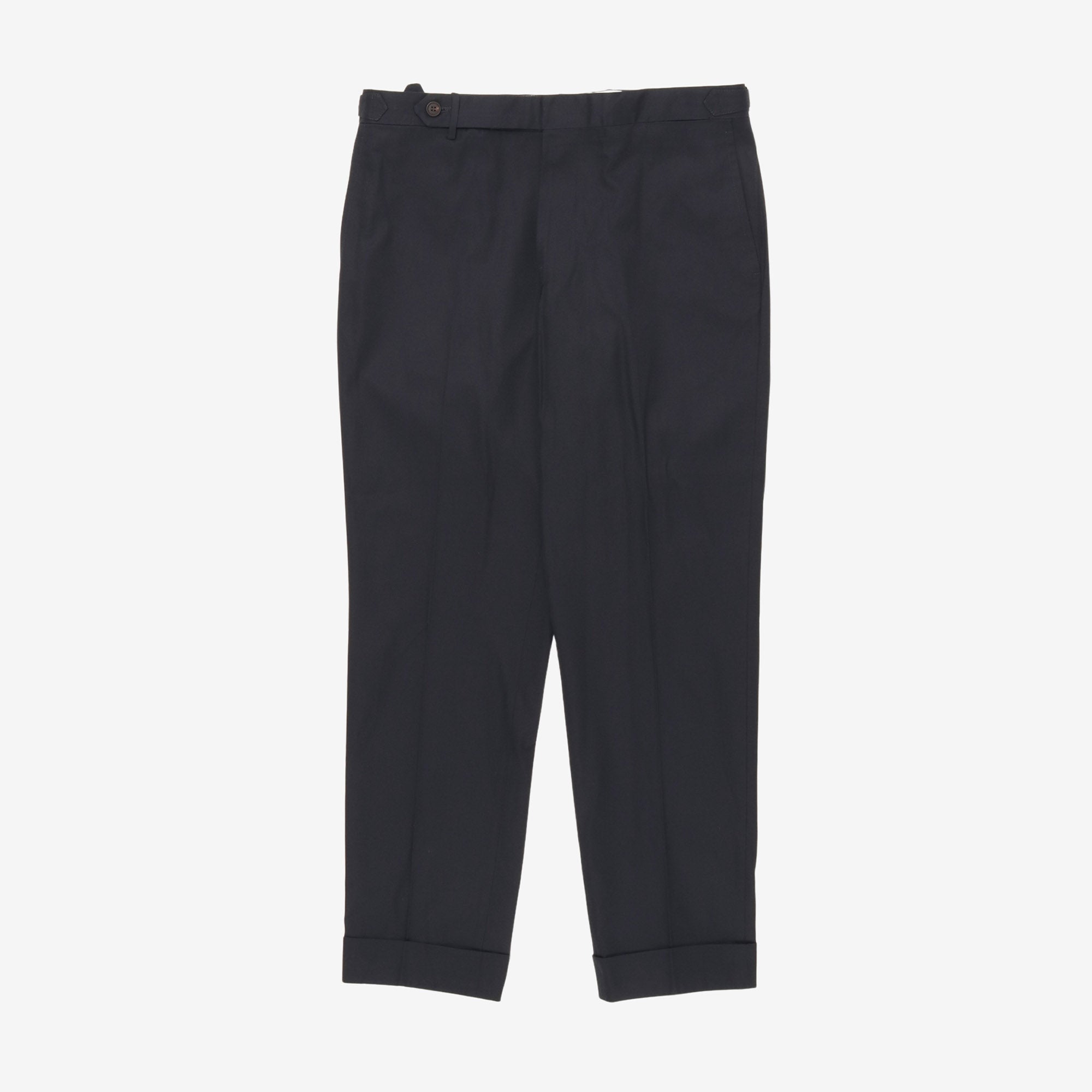 Pleated Drill Trousers (32W X 29L)