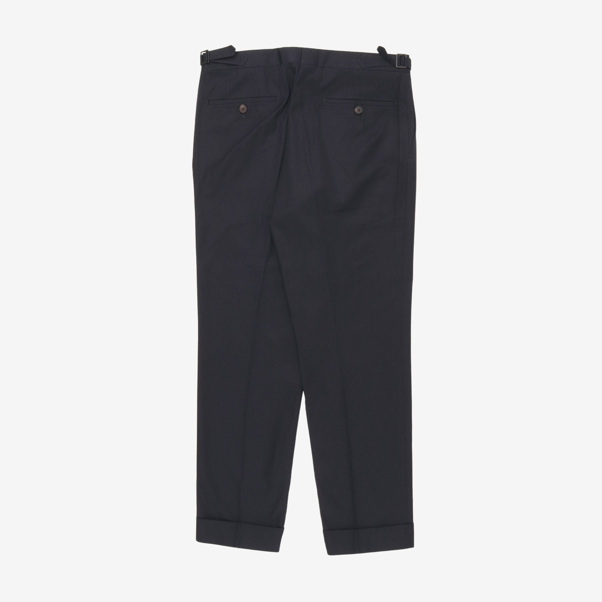 Pleated Drill Trousers (32W X 29L)