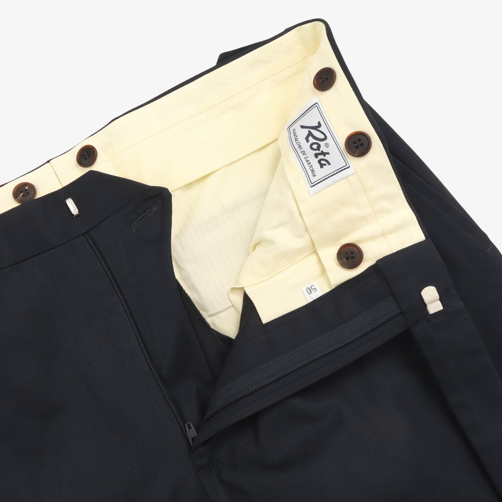 Pleated Drill Trousers (32W X 29L)