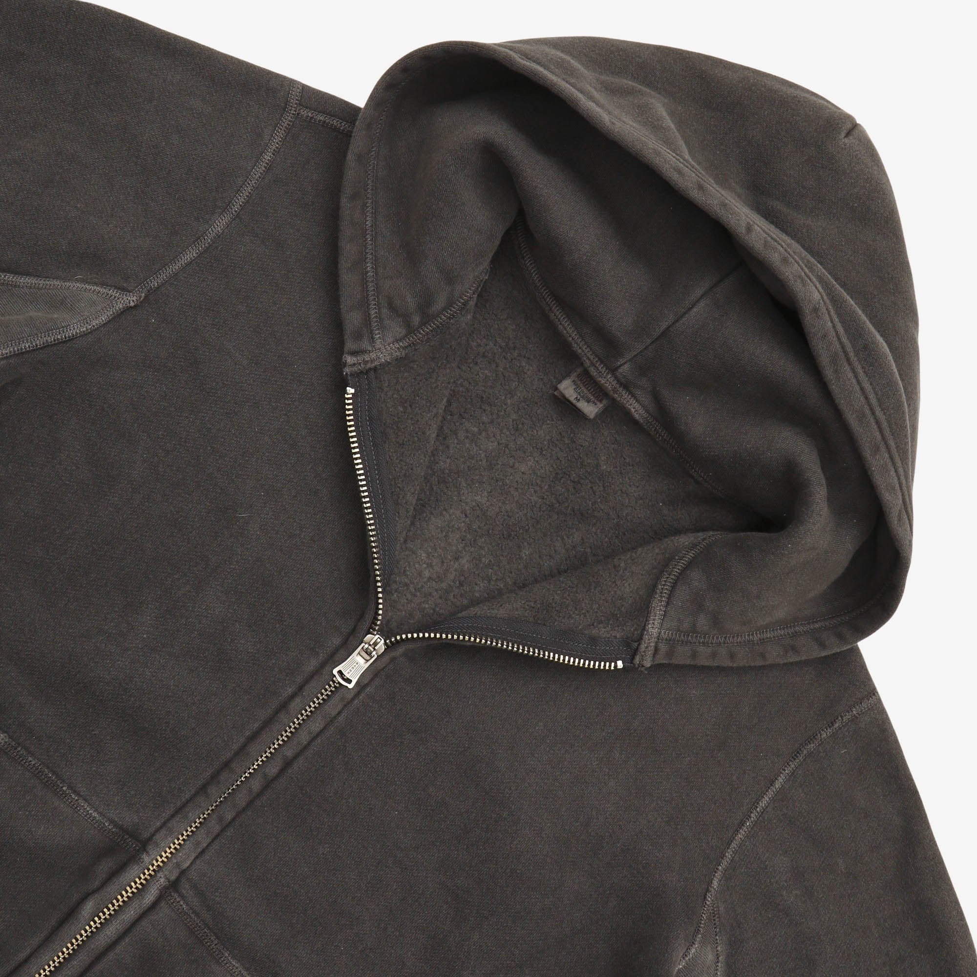 Pigment Dyed Zip Hoodie