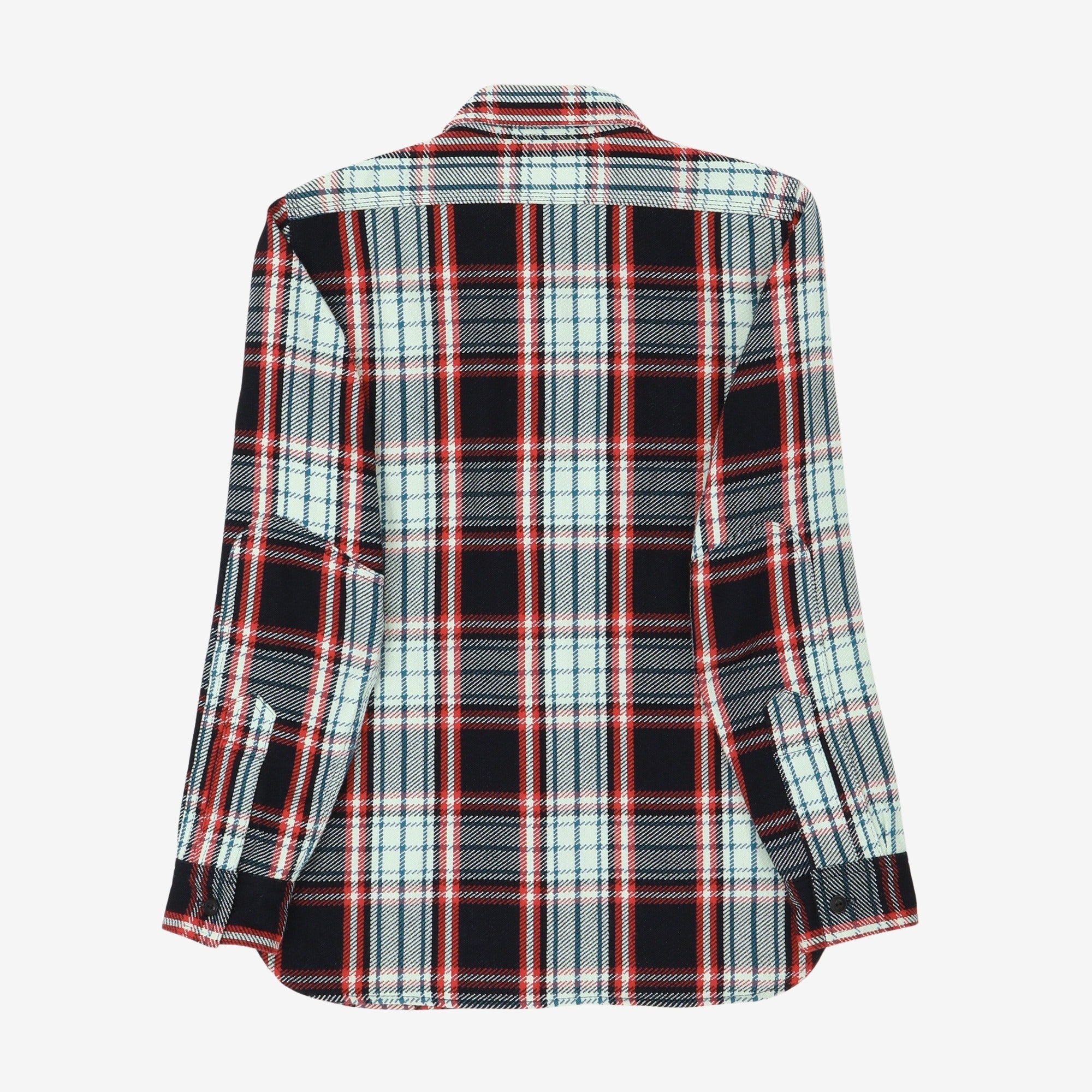 Heavy Flannel Plaid Shirt