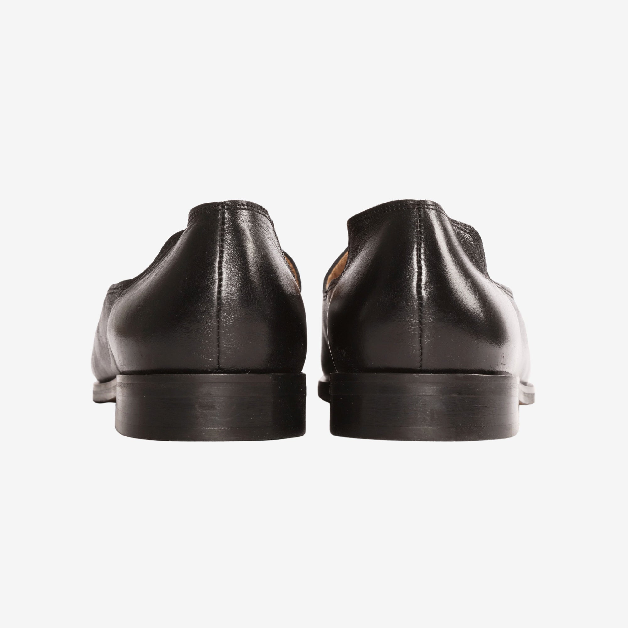 Slim Leather Slippers