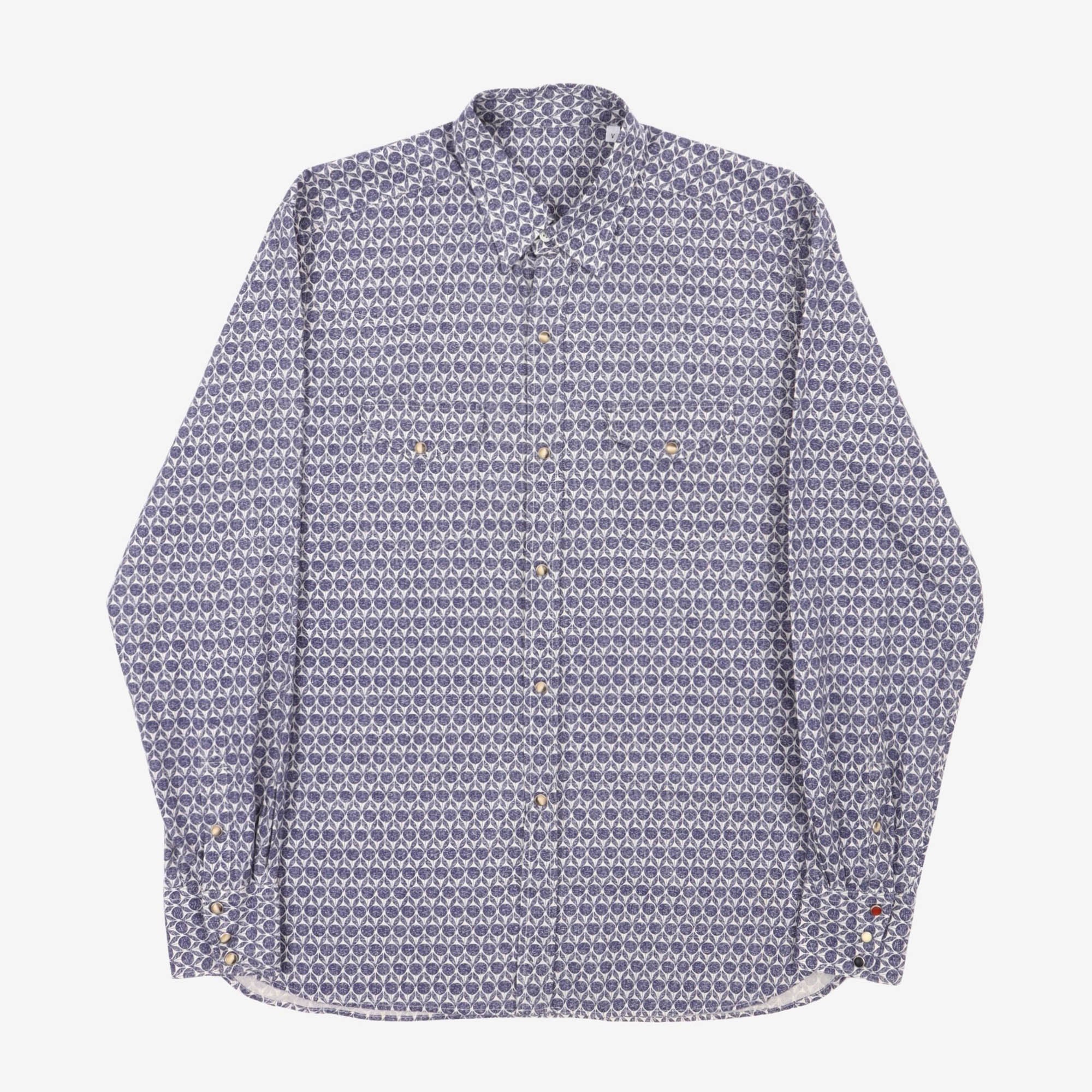 Tex Patterned Western Shirt