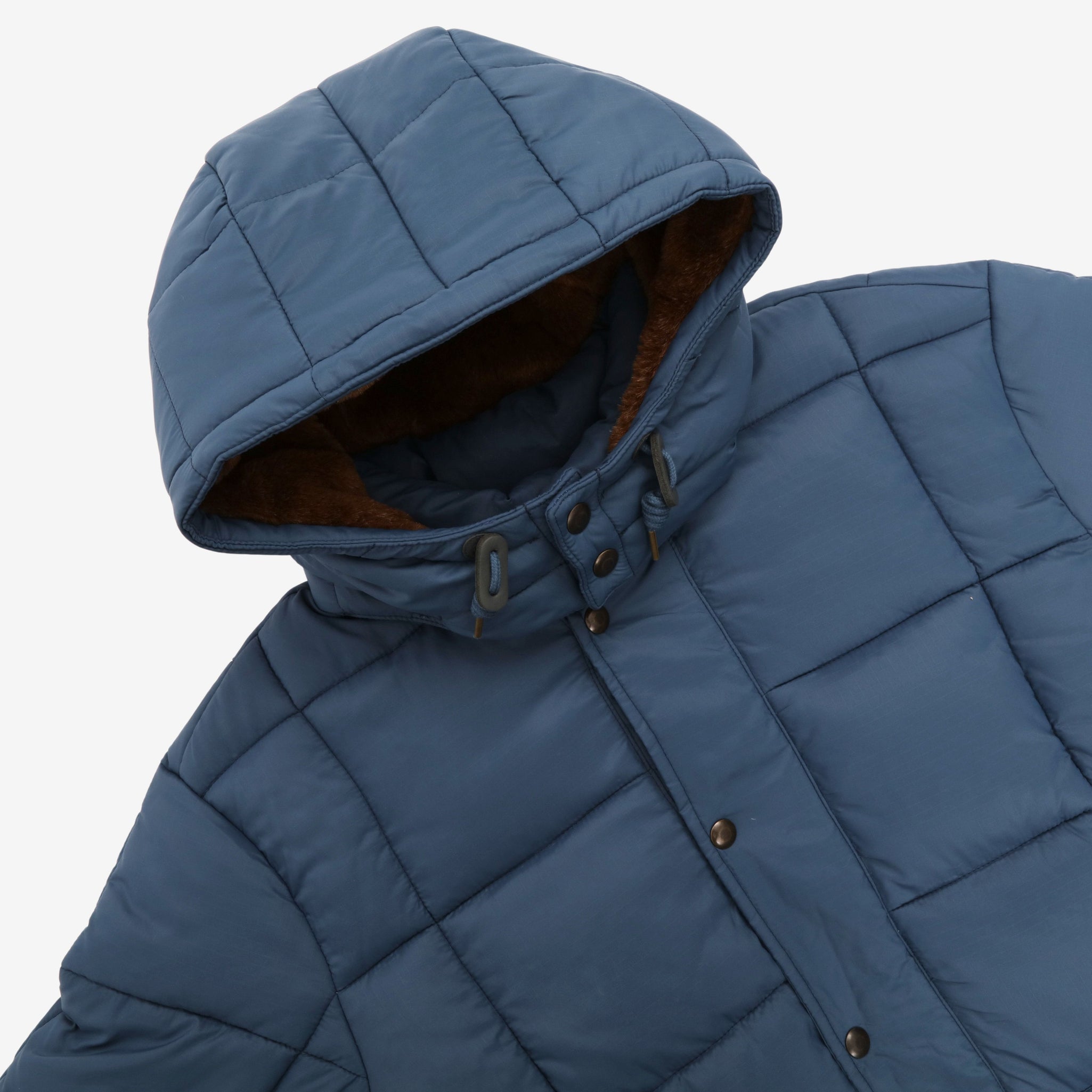Quilted Ripstop Hooded Puffer Jacket