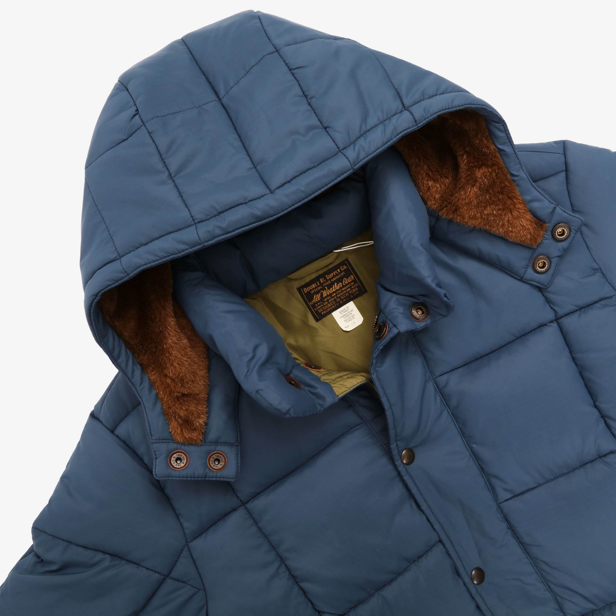 Quilted Ripstop Hooded Puffer Jacket