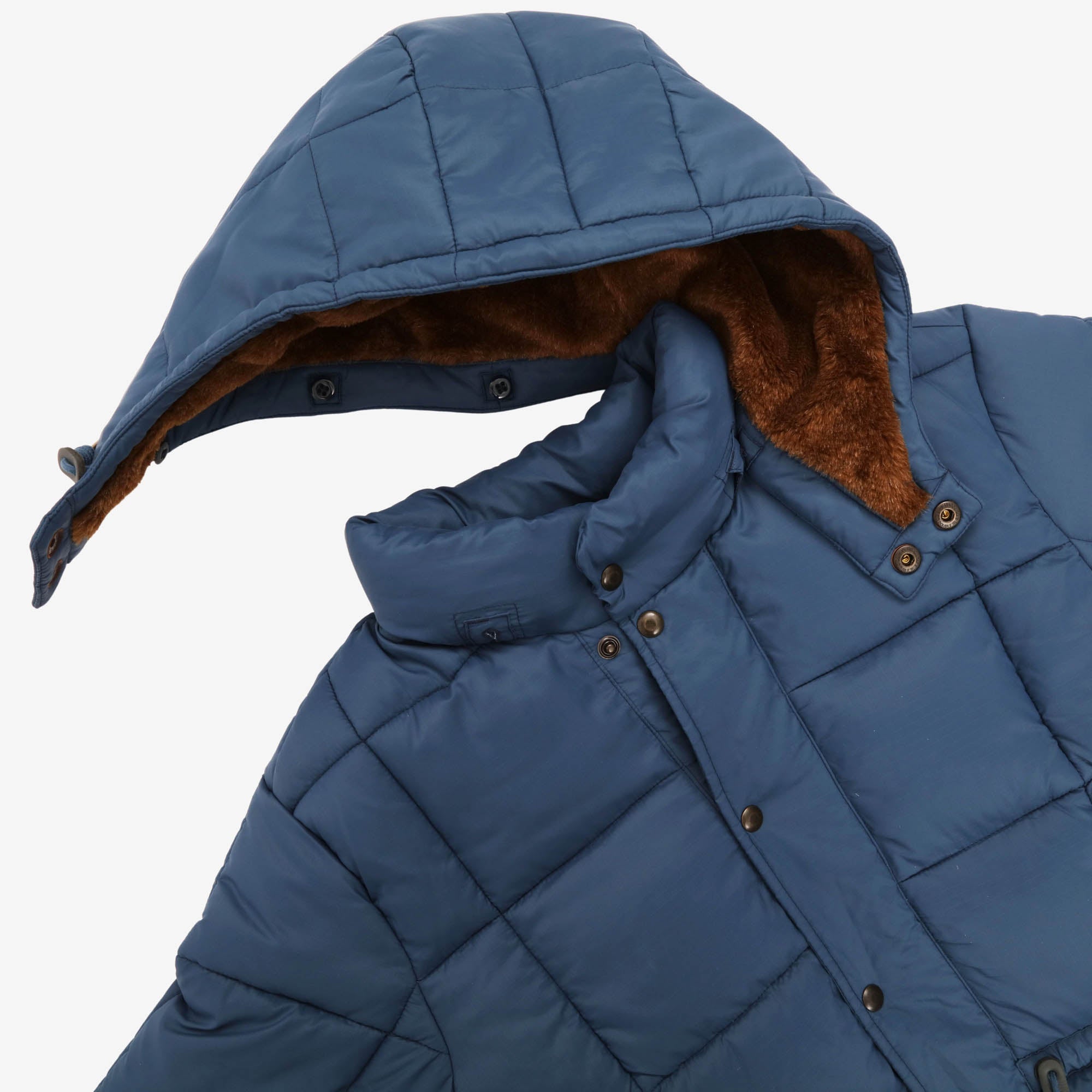 Quilted Ripstop Hooded Puffer Jacket