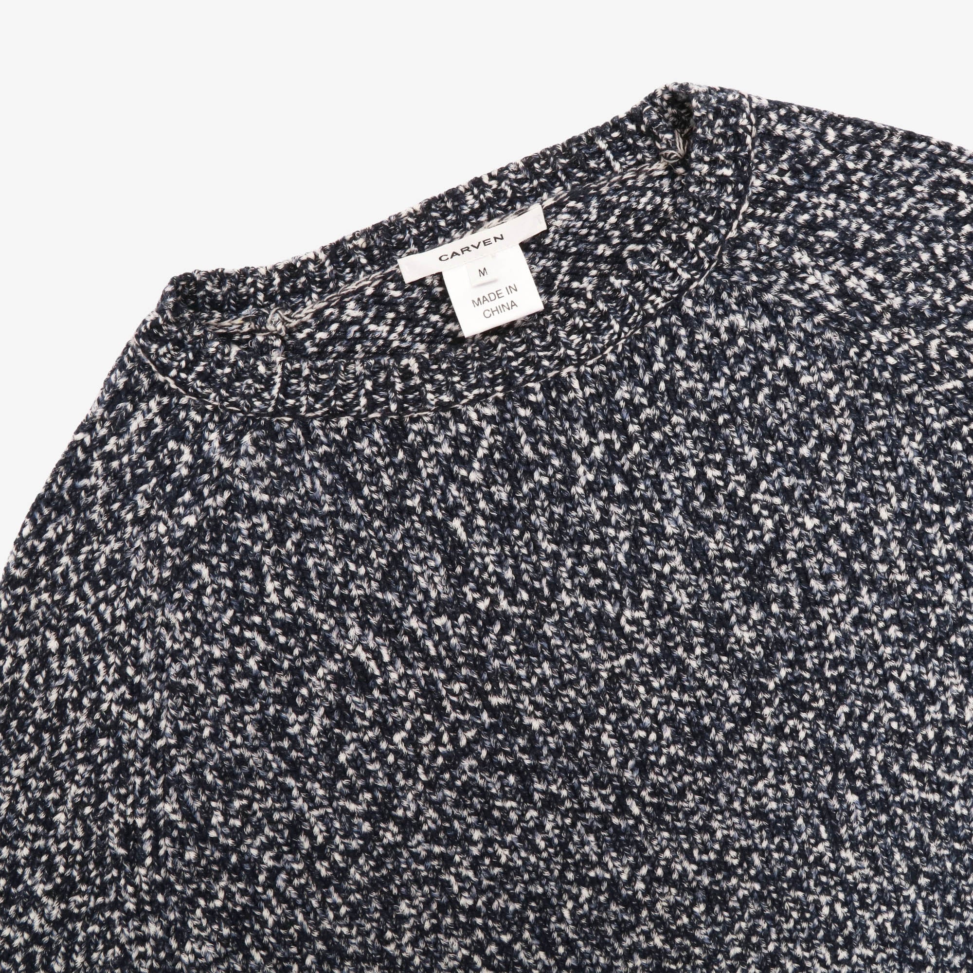 Flecked Crewneck Sweater