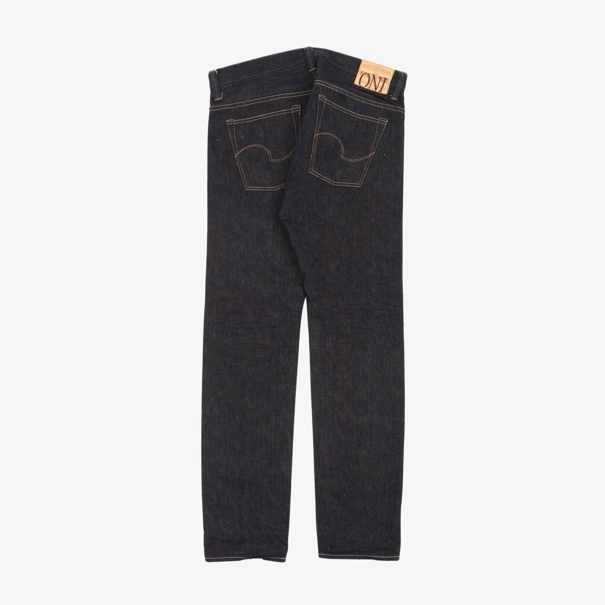 12.5oz Slim Straight Selvedge Denim (36W X 35L)