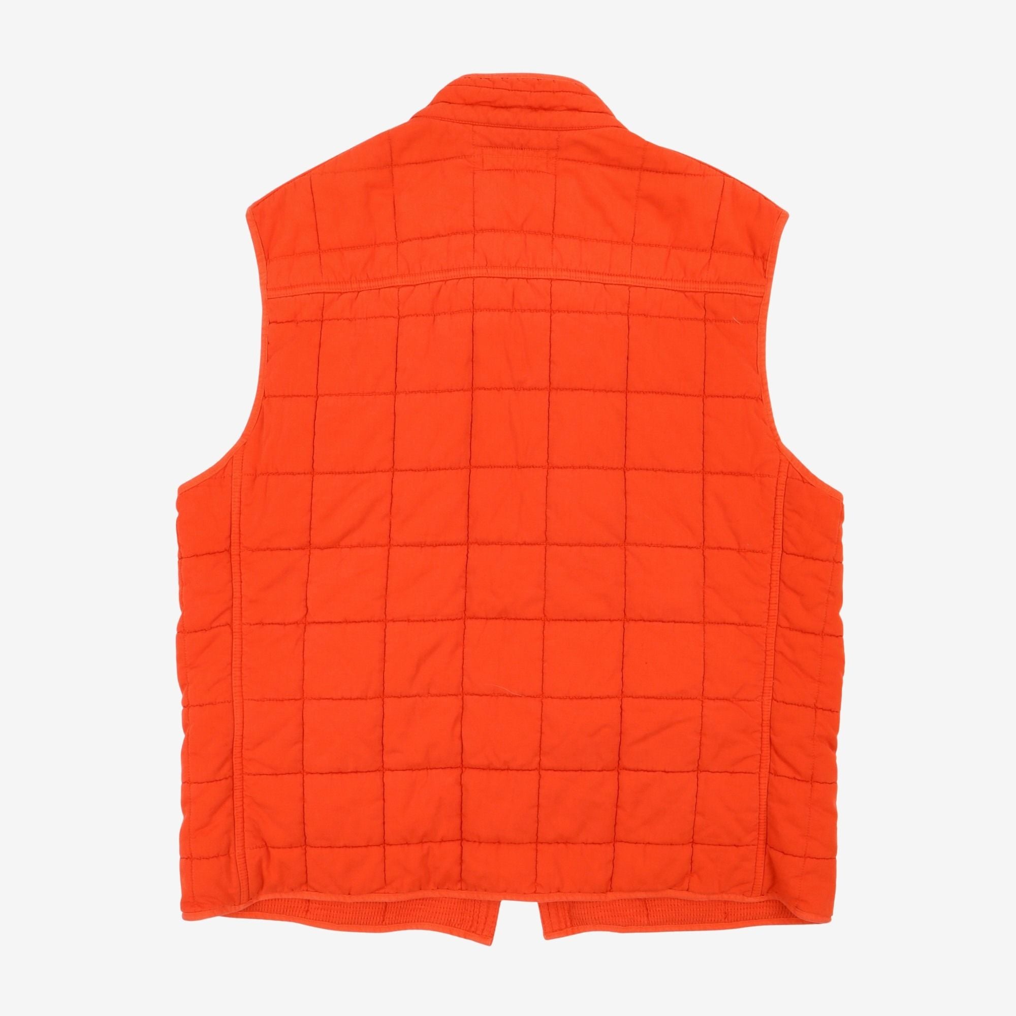 Vintage Fireman Clasp Down Vest