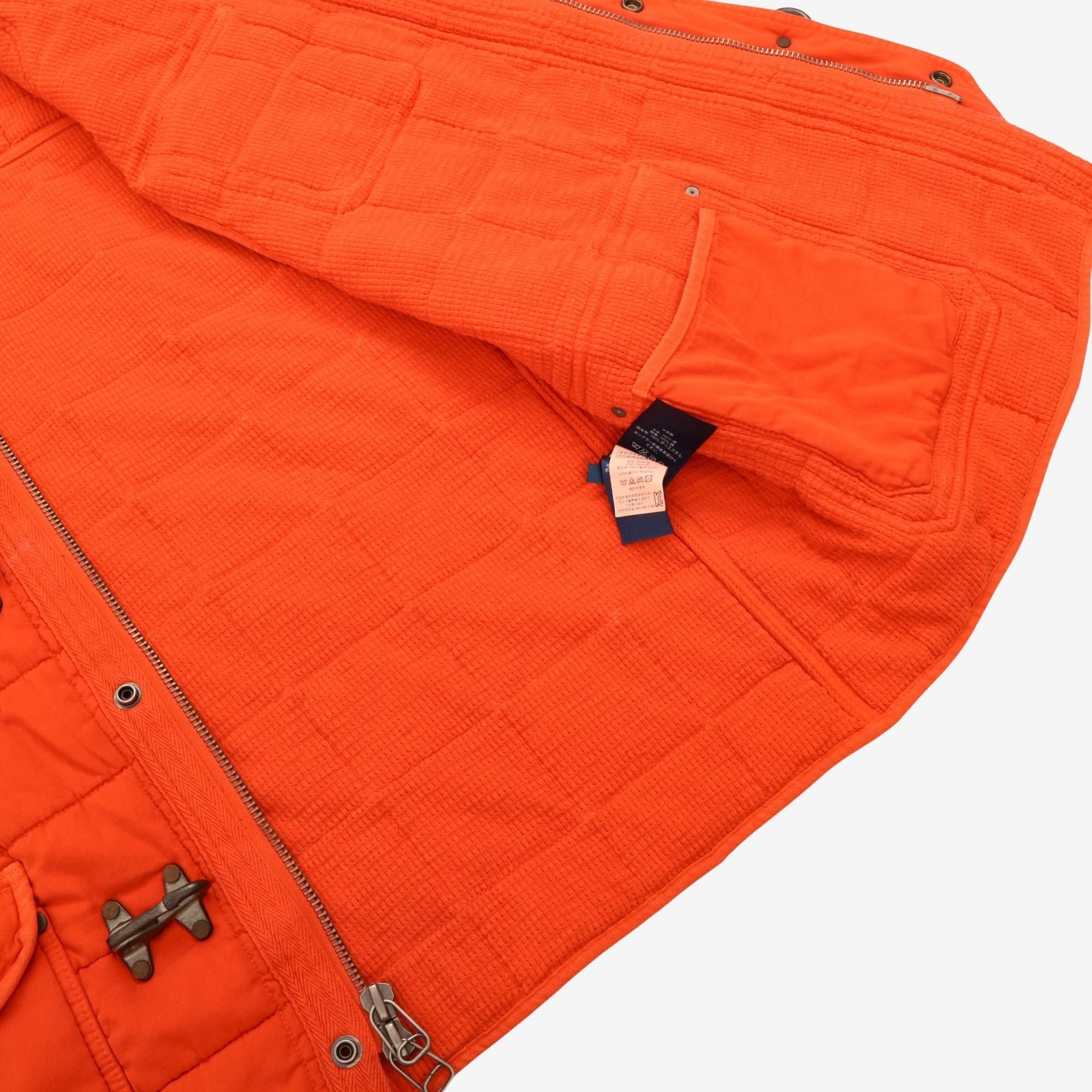 Vintage Fireman Clasp Down Vest