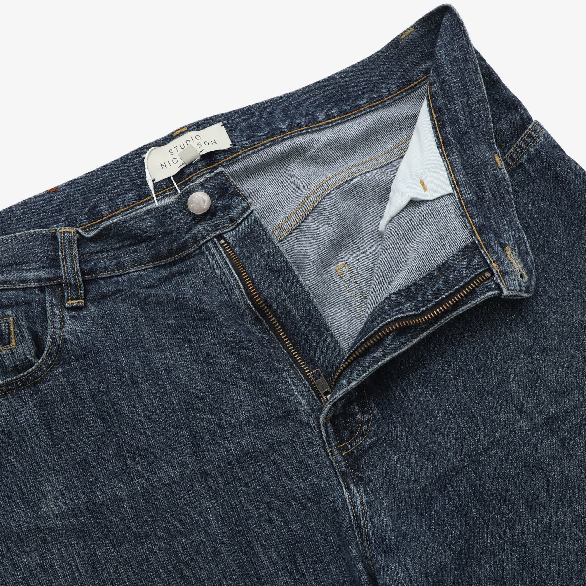 Tannaro Selvedge Denim Jeans (35W X 27L)