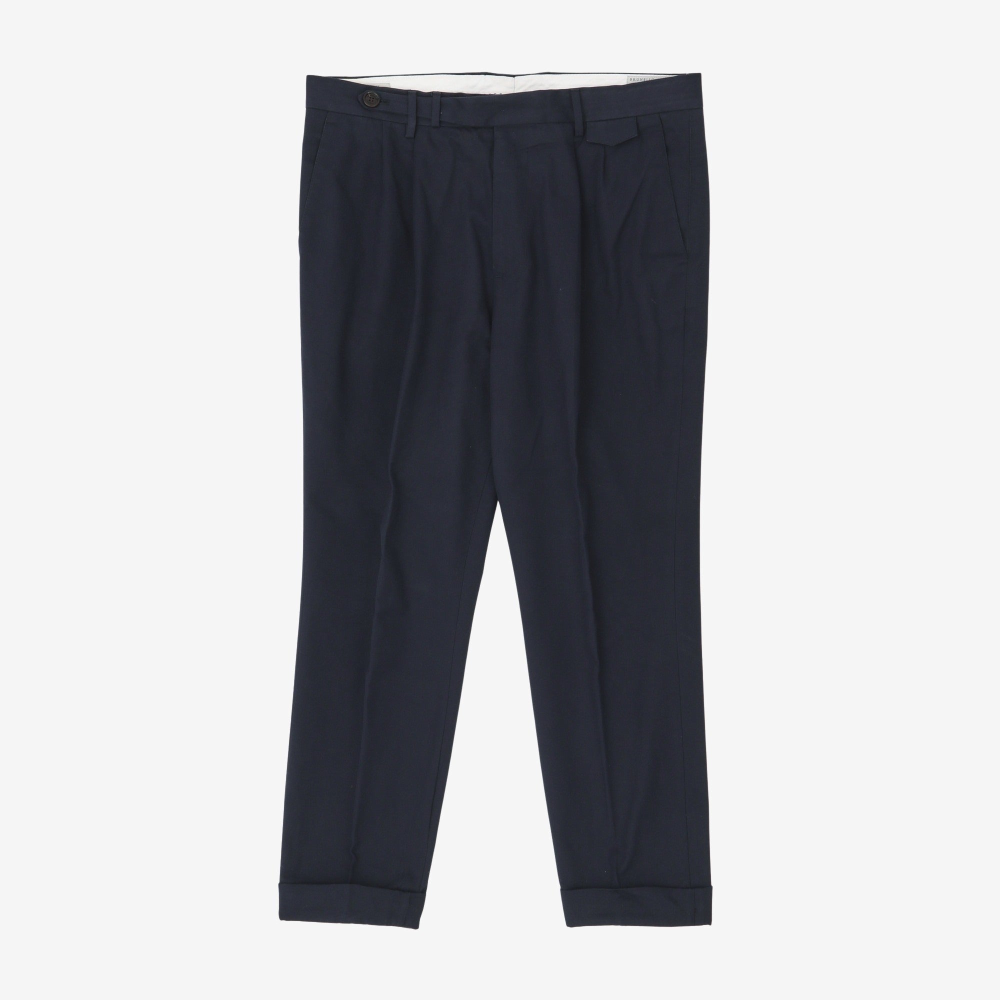 Leisure Fit Pleated Officer Trousers (36W X 27L)
