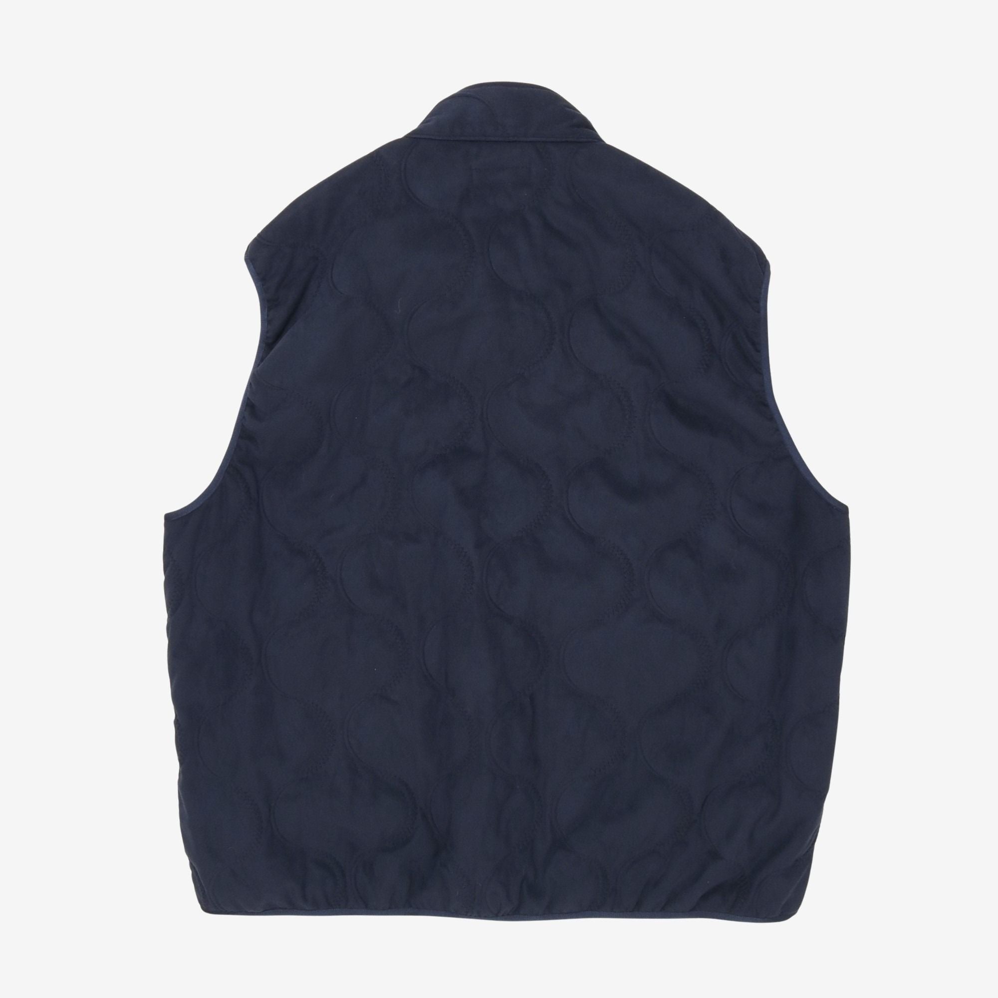 High Neck Quilted Vest