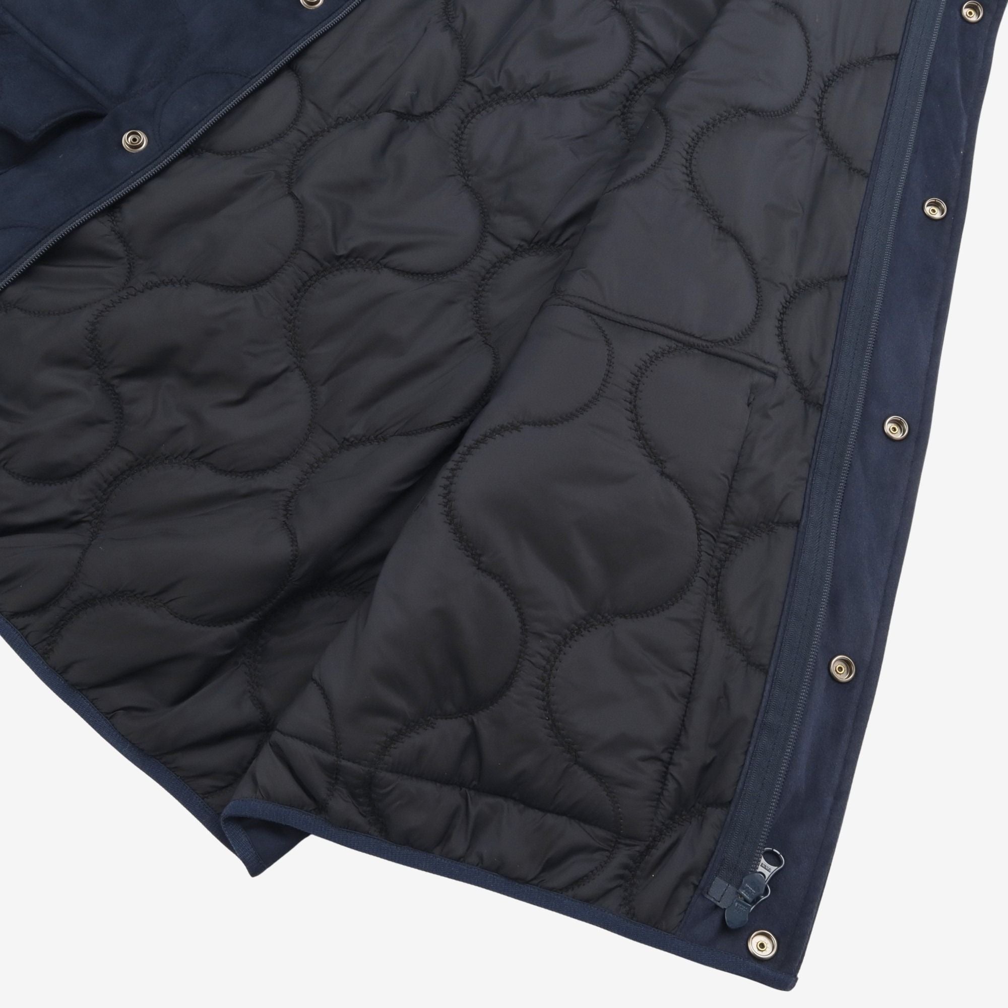 High Neck Quilted Vest