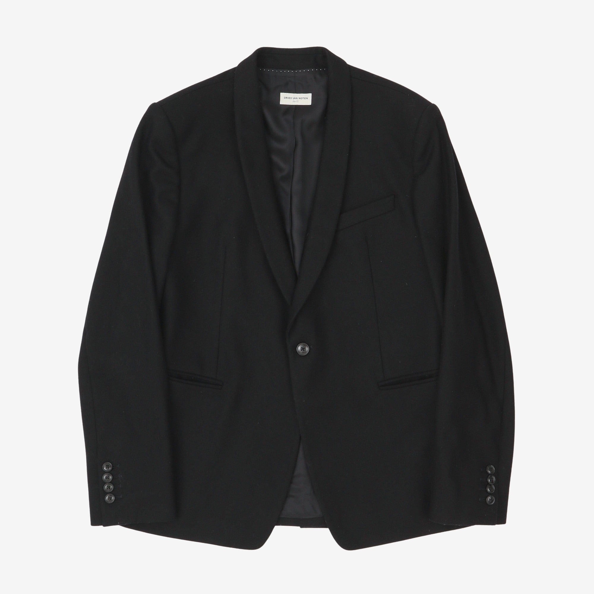 Wool Smoking Jacket