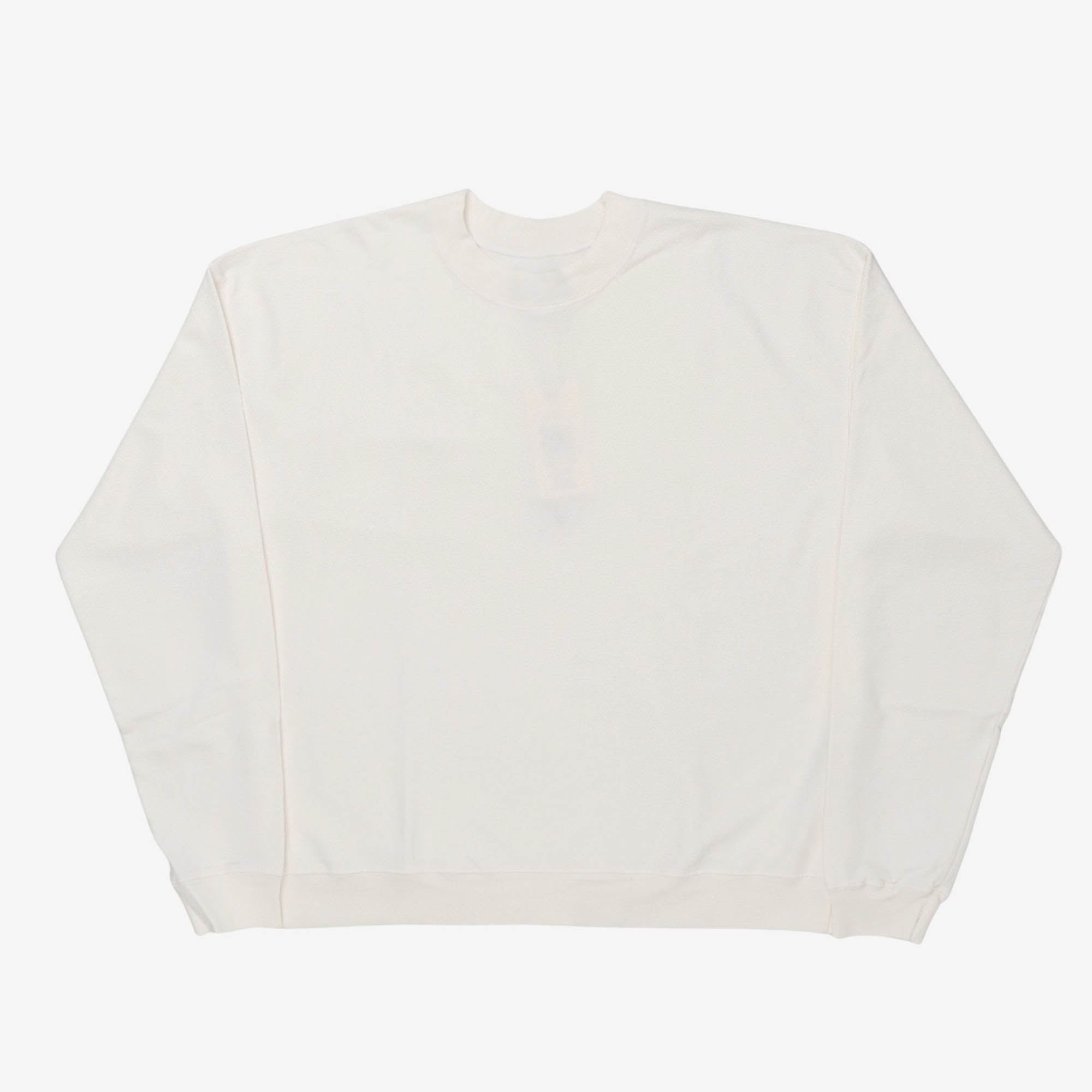 French Terry Cropped Sweatshirt