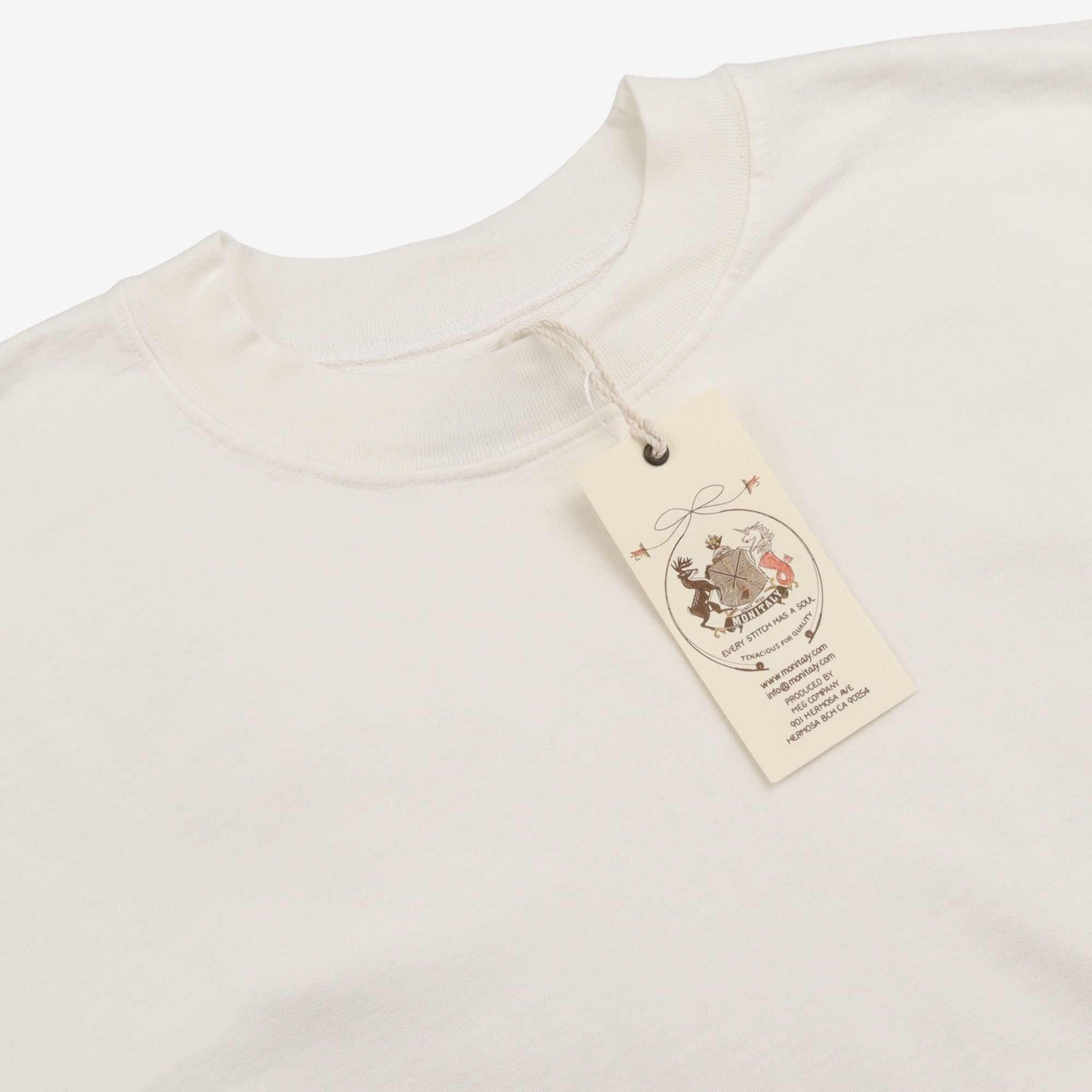 French Terry Cropped Sweatshirt