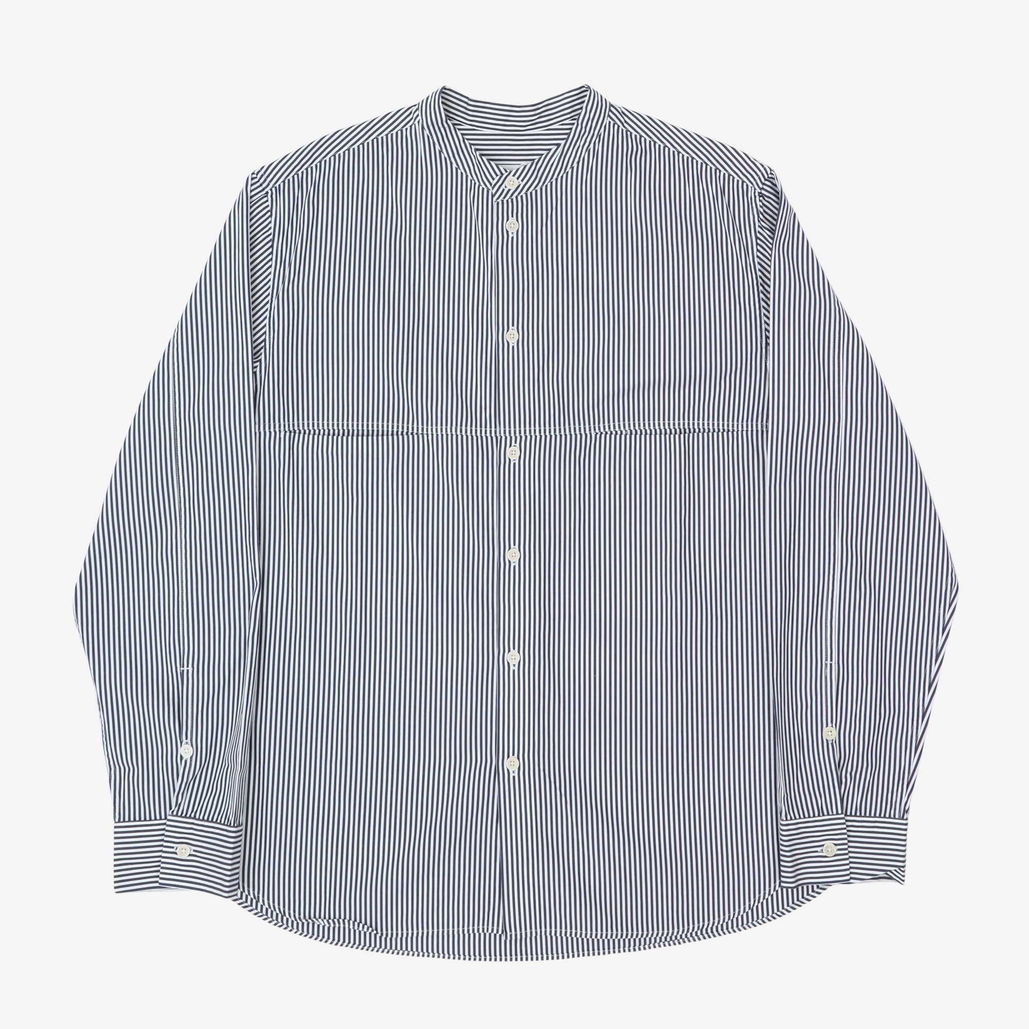 Liam Band Collar Shirt