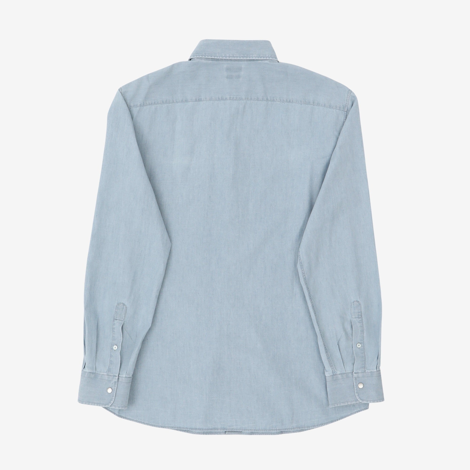Pearl Snap Easy Fit Denim Shirt