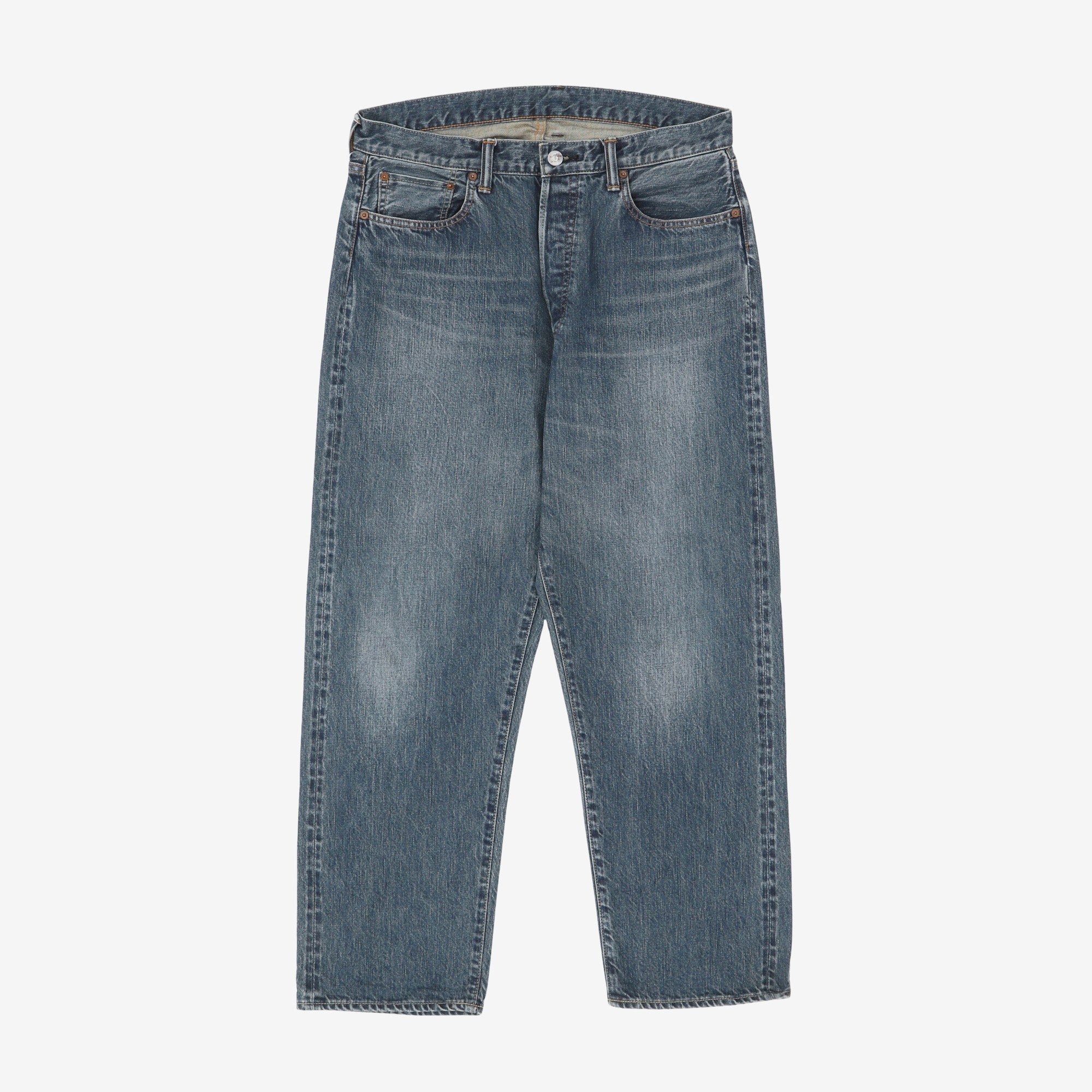 Washed Wide Denim (32W X 26L)