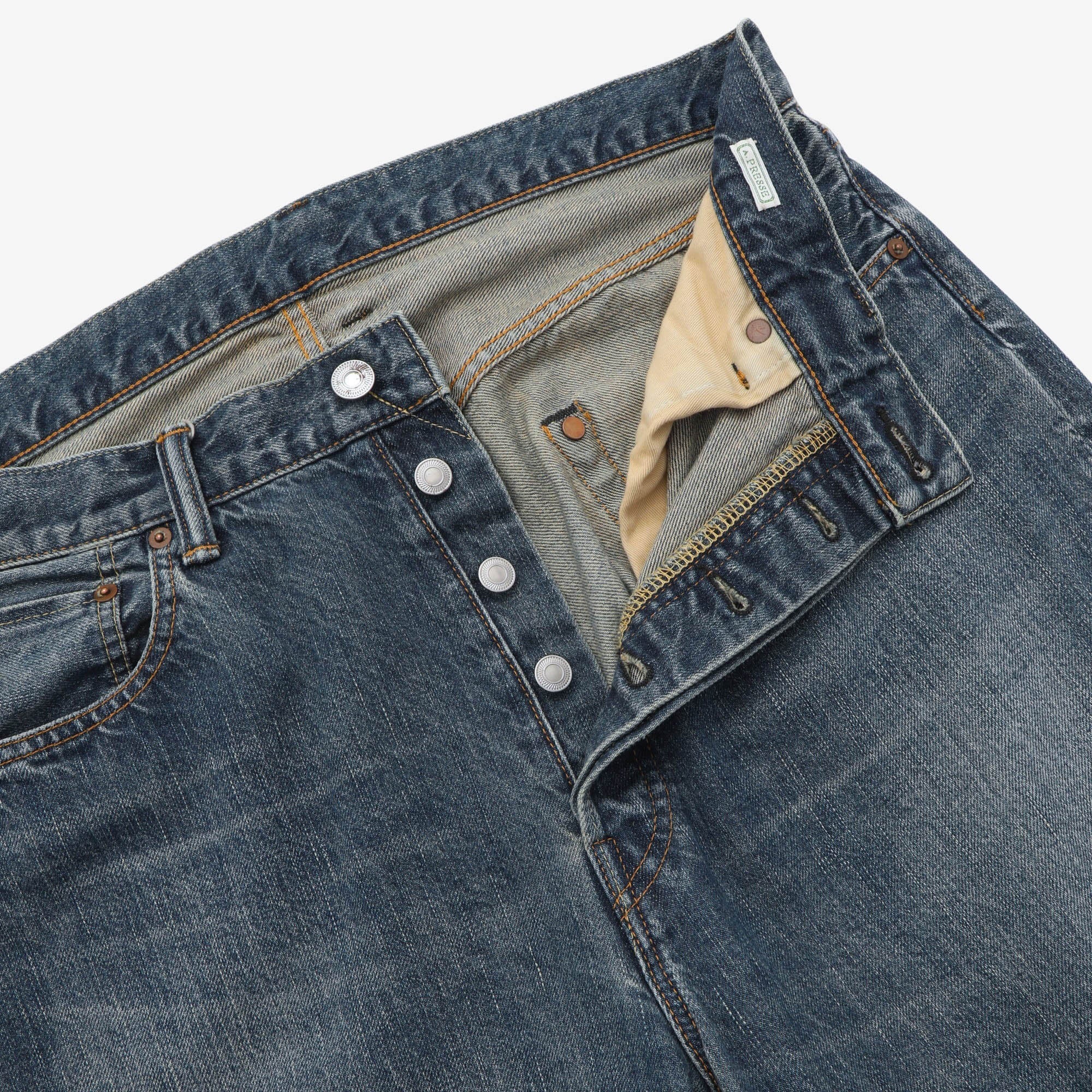 Washed Wide Denim (32W X 26L)