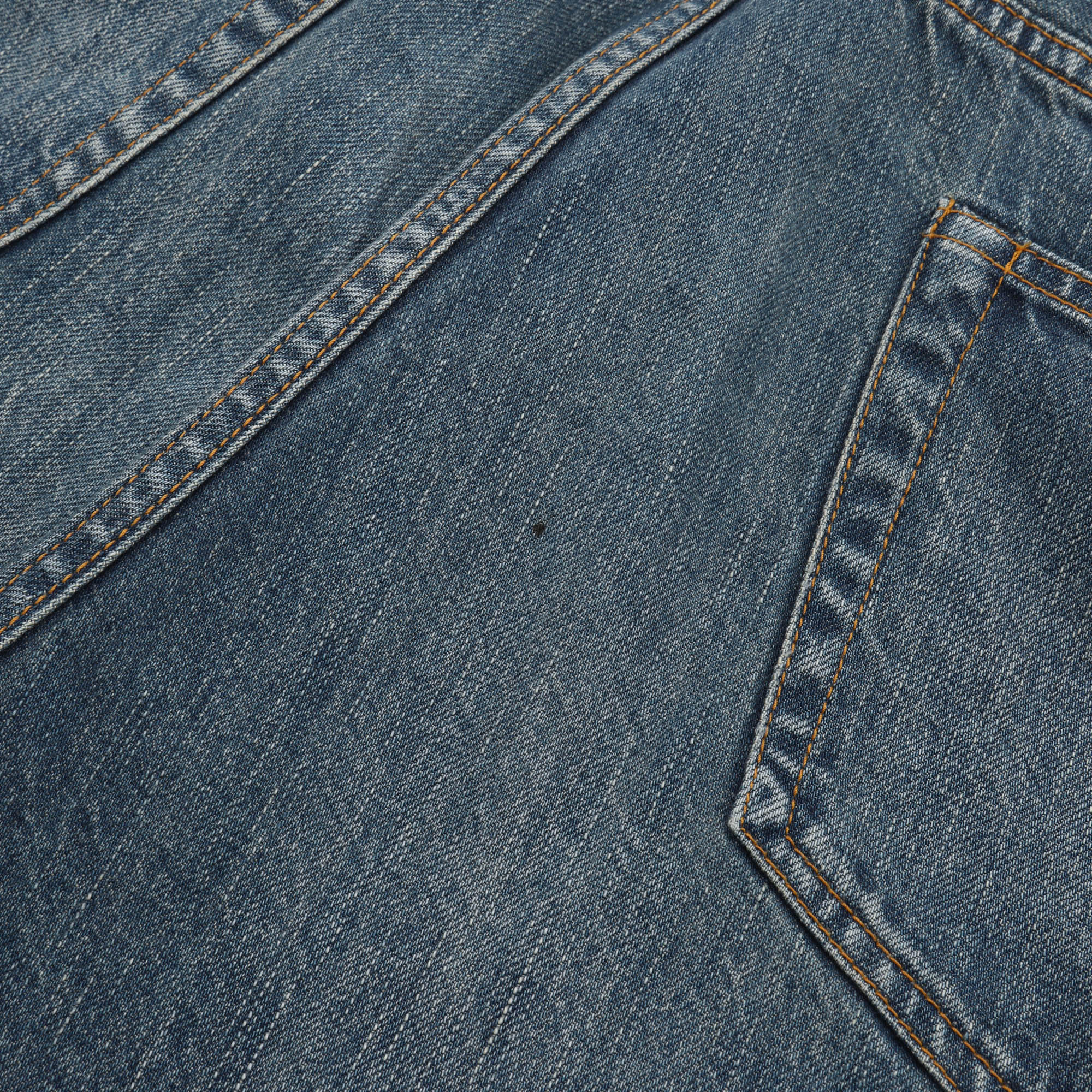 Washed Wide Denim (32W X 26L)