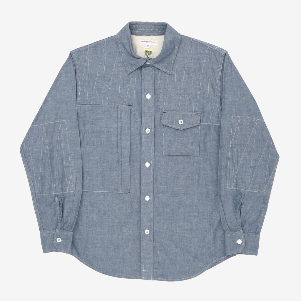 ENGINEERED GARMENTS × BEAMS Engineered Garments Beams Plus Chambray Work Shirt – Marrkt