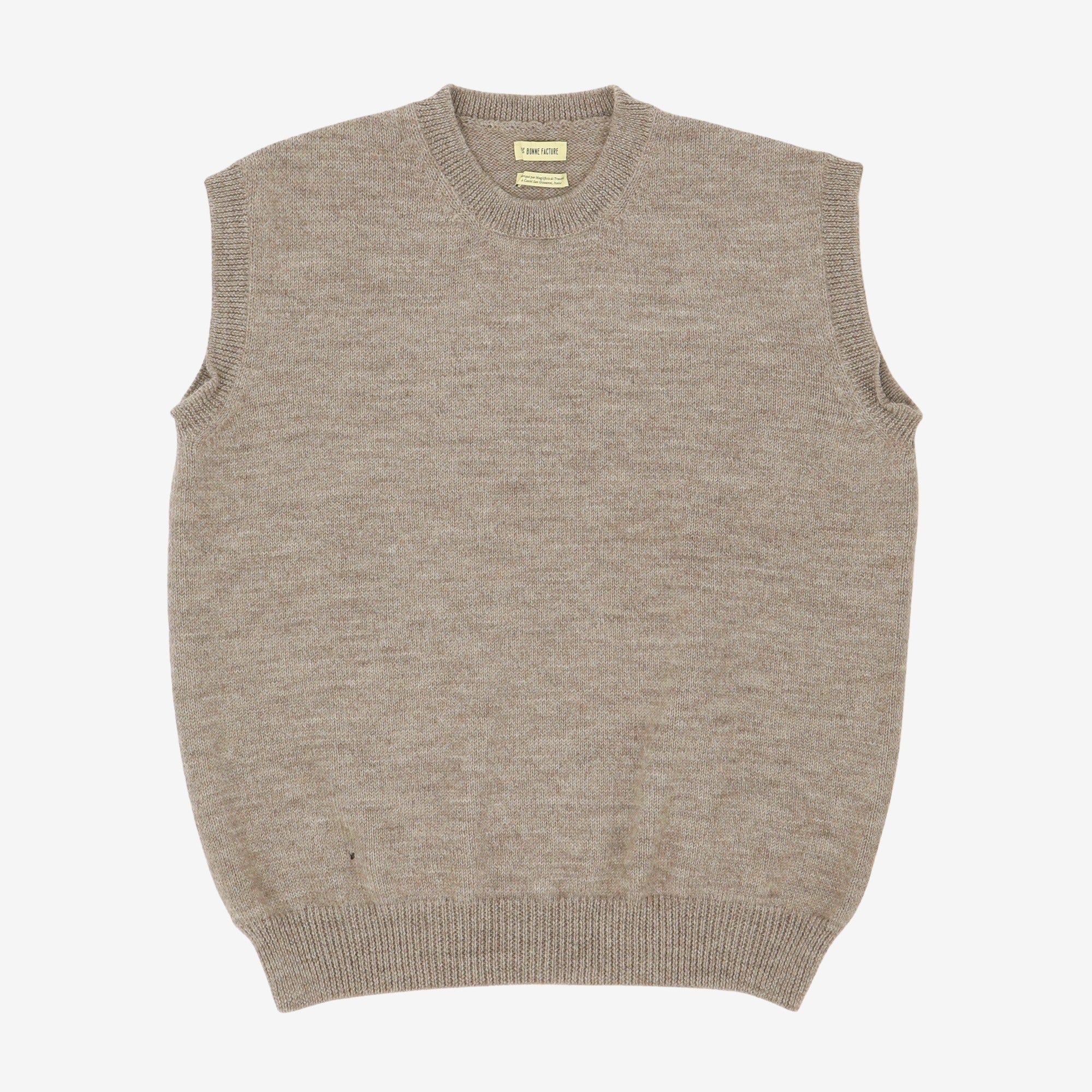 Alpaca Blend Sweater Vest