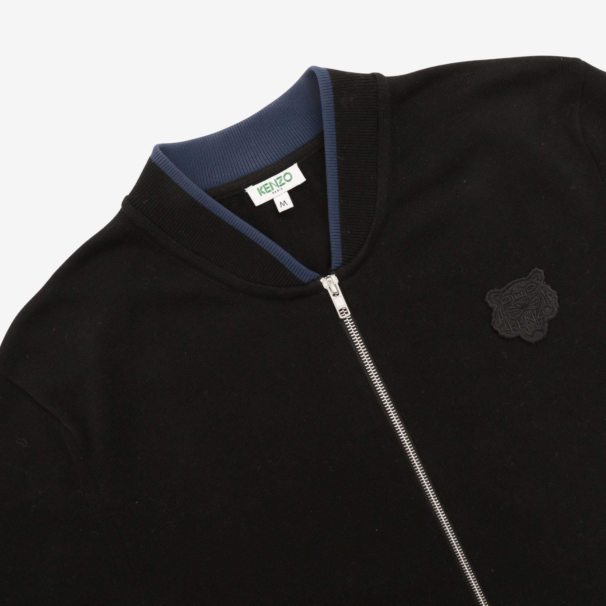Tiger Zip Cardigan