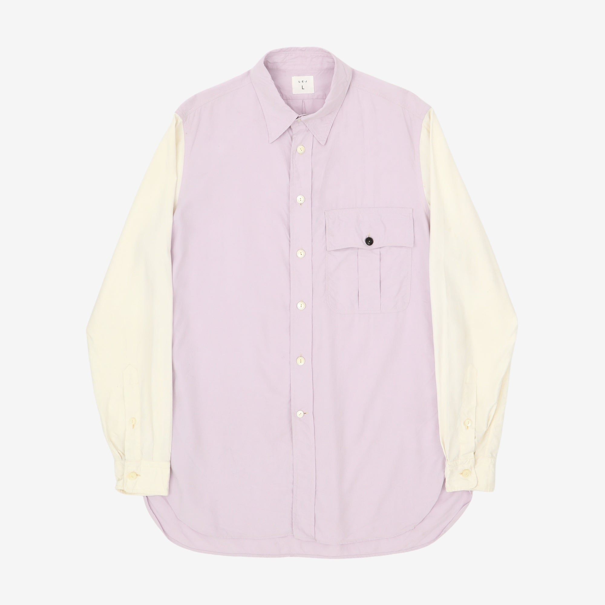 Silk Pocket Officers Shirt