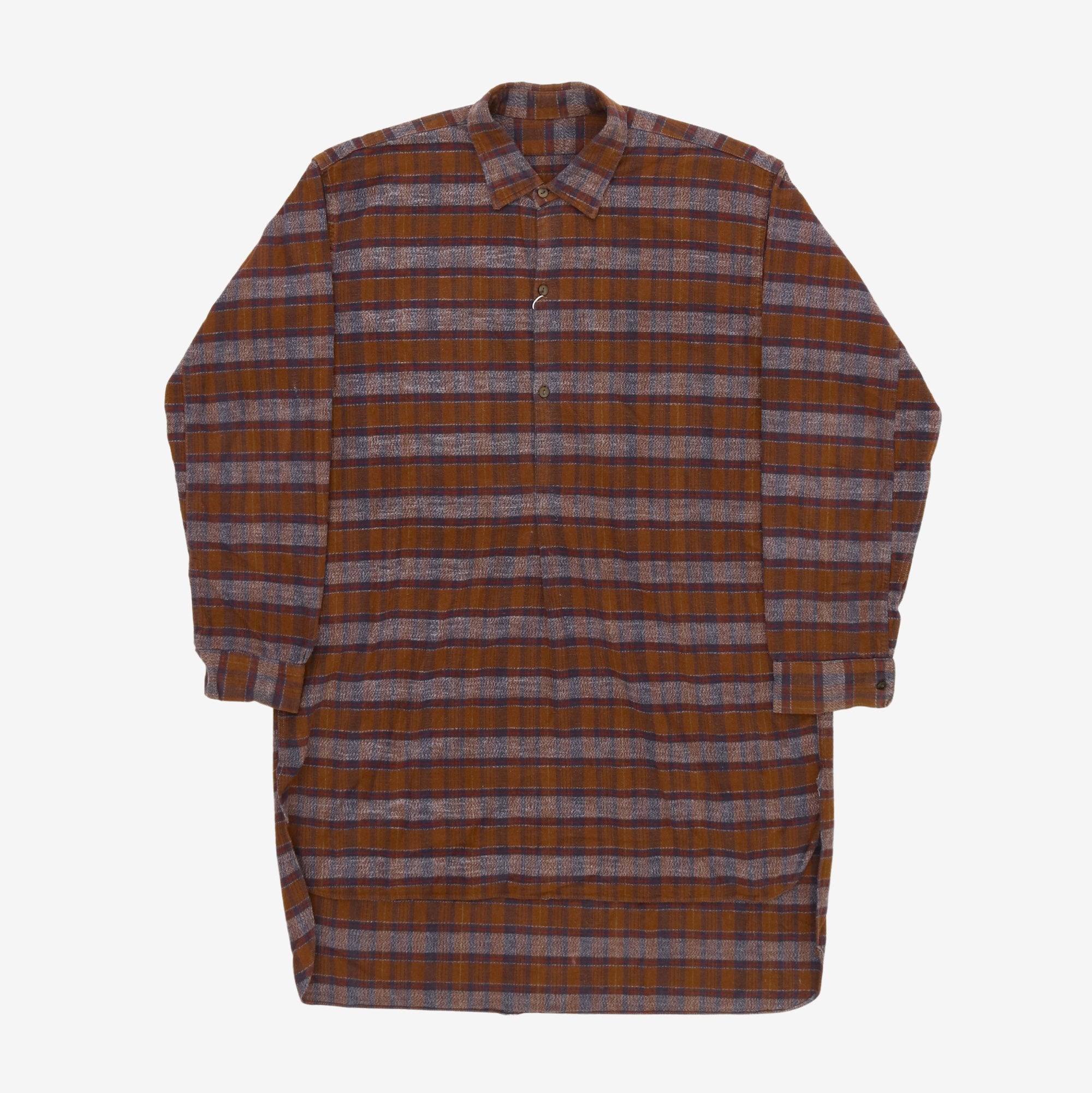 Check Tunic Shirt