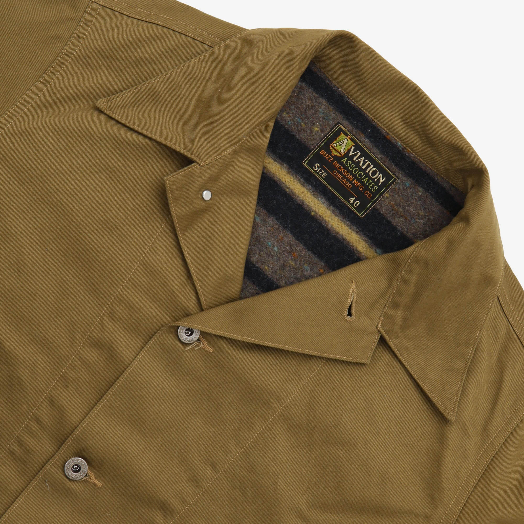 Aviation Associates Army Working Jacket