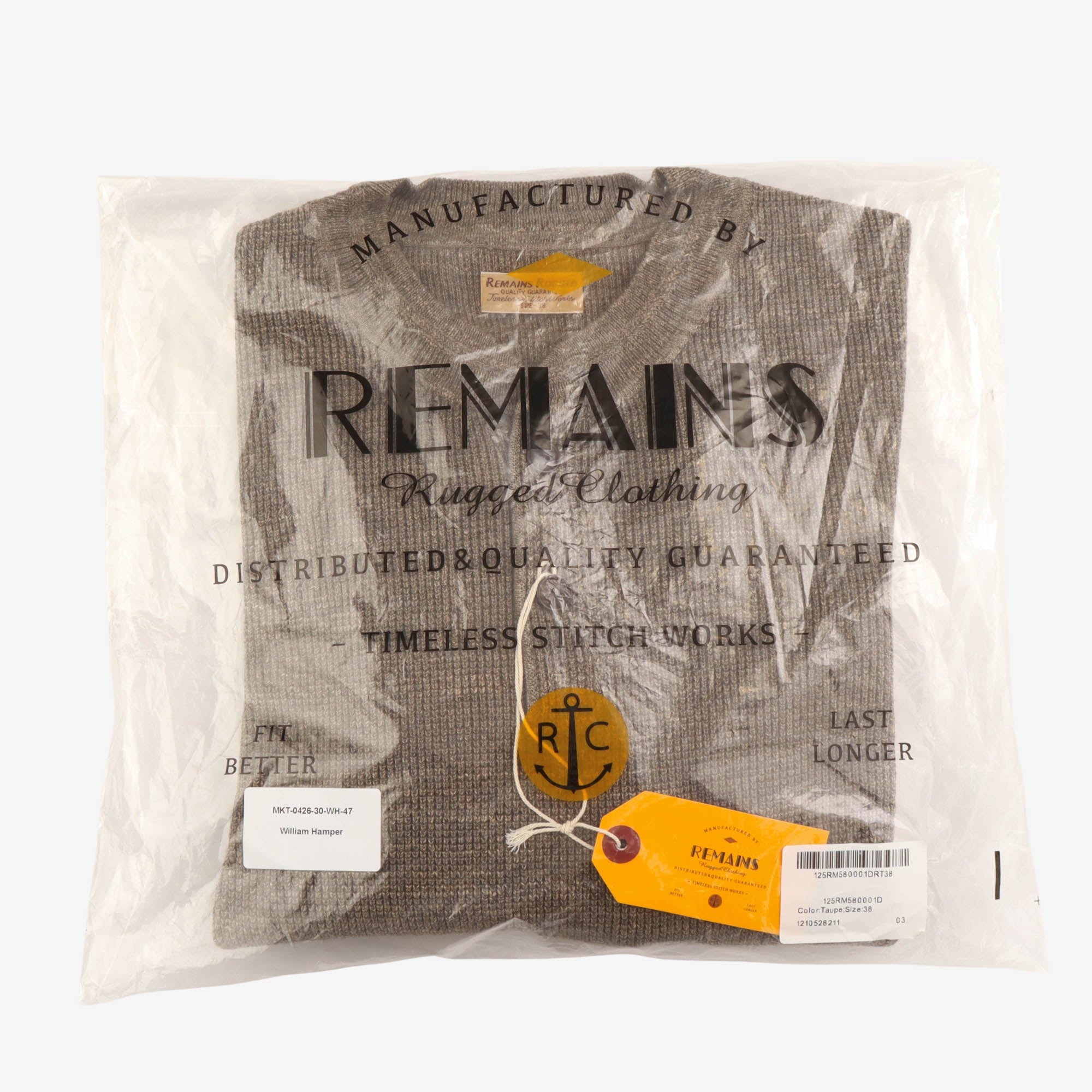 Textured Melange Knit Henley