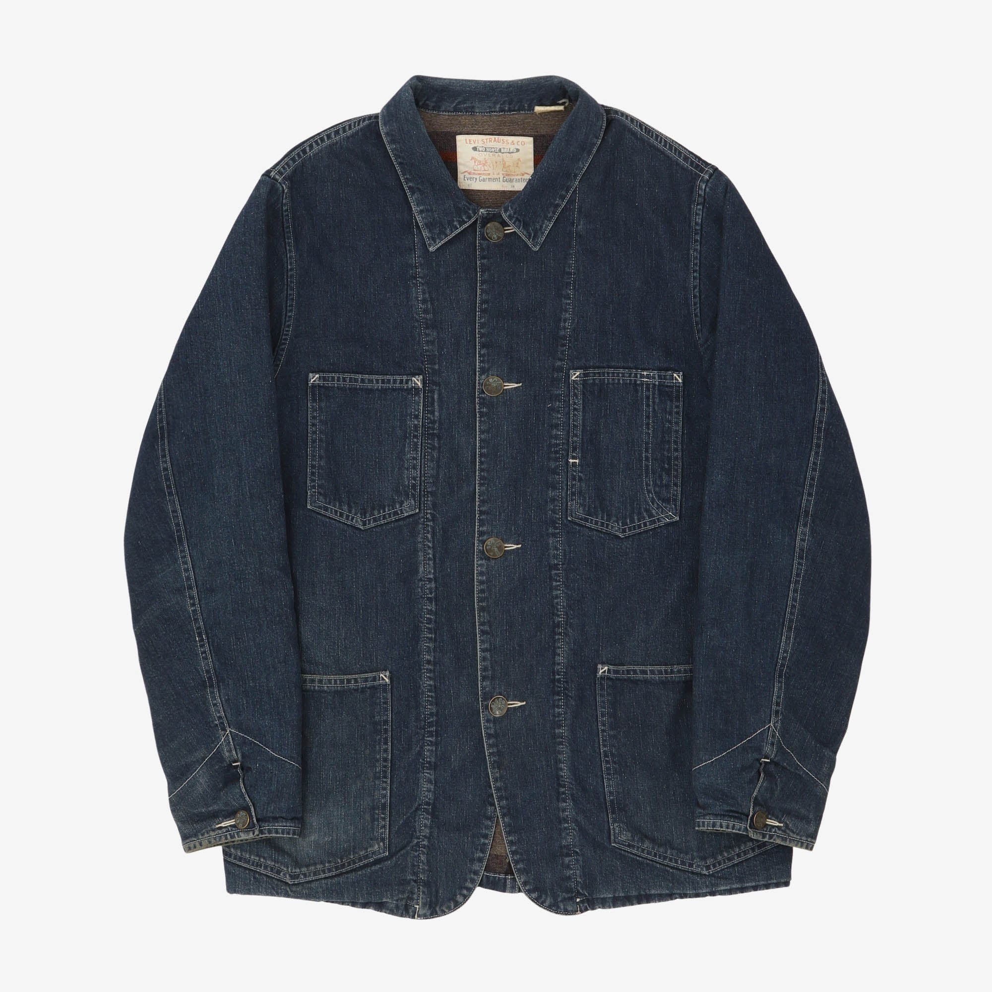 Blanket Lined Denim Sack Coat