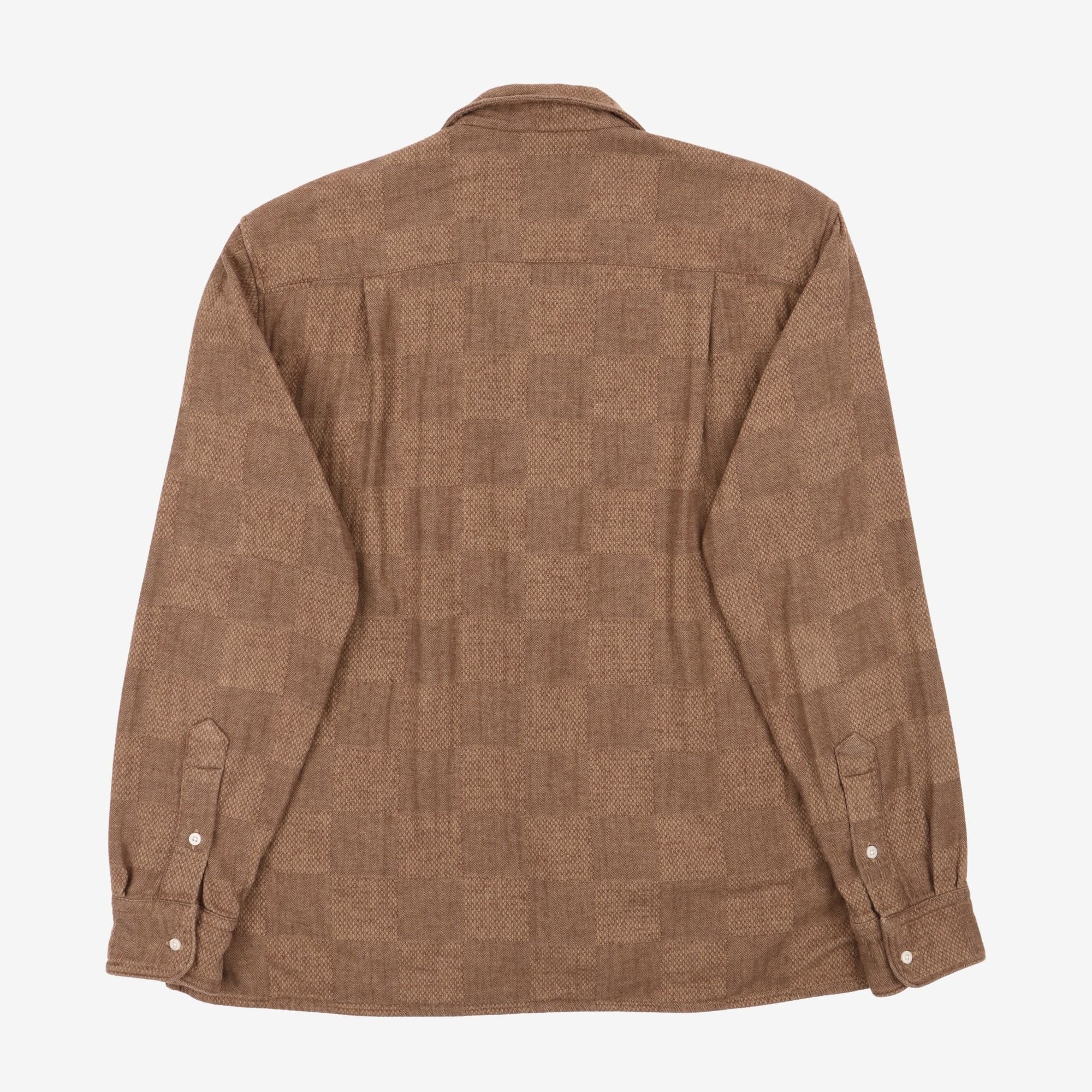 Patchwork LS Camp Shirt