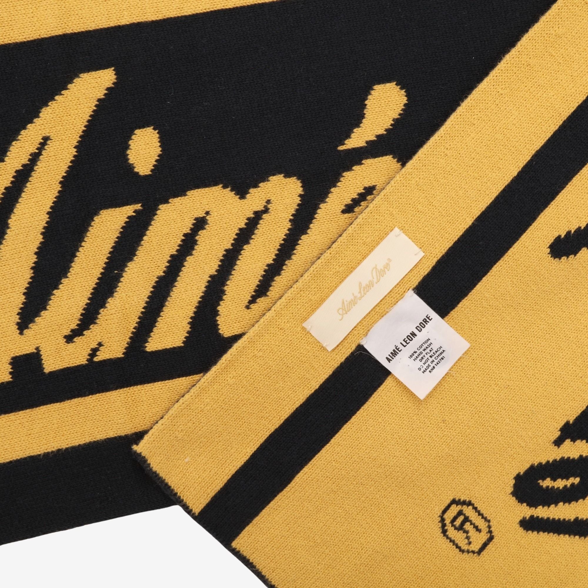 Script Logo Scarf